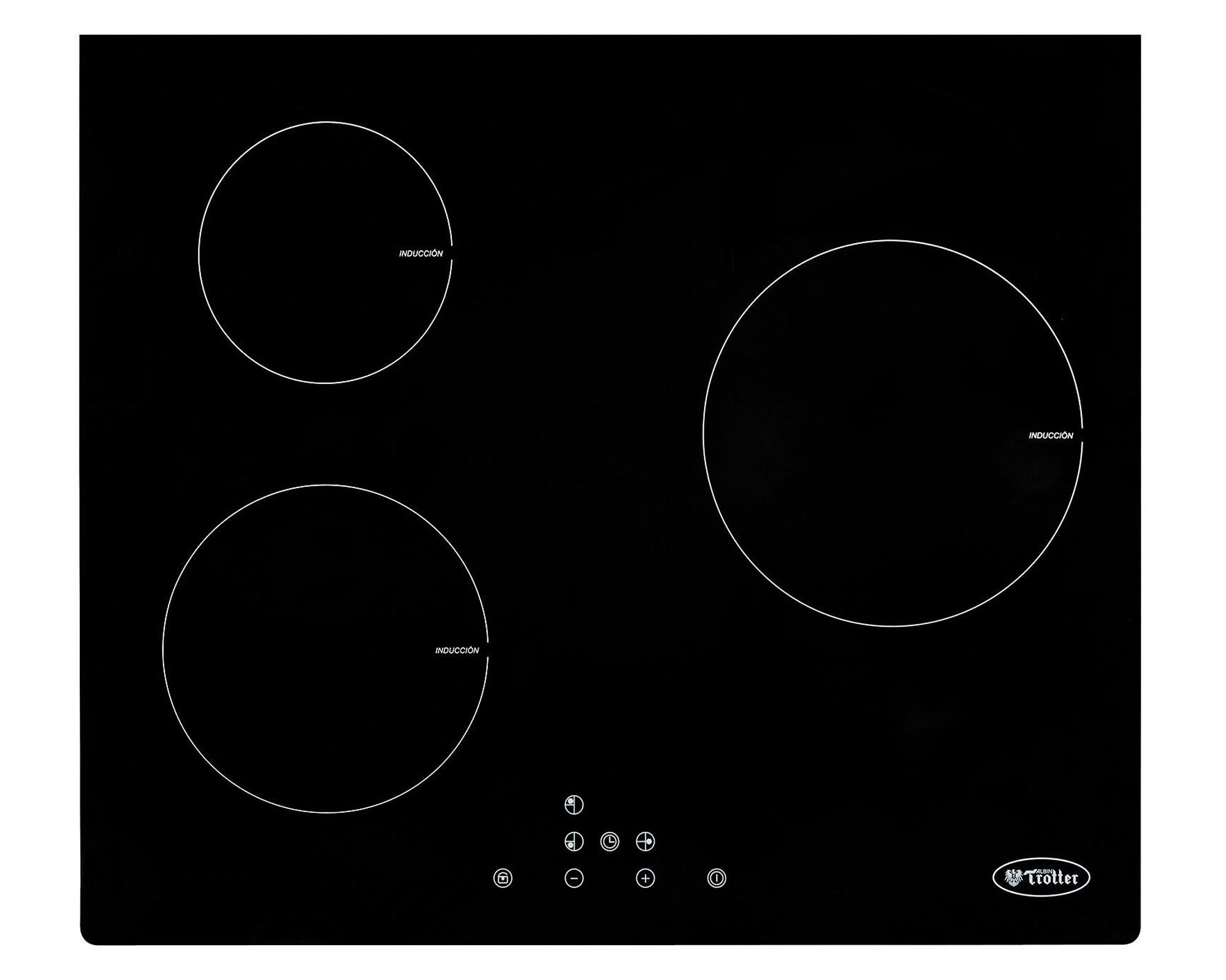 Encimera vitrocerámica 3 quemadores AT-XN E Albin Trotter-0