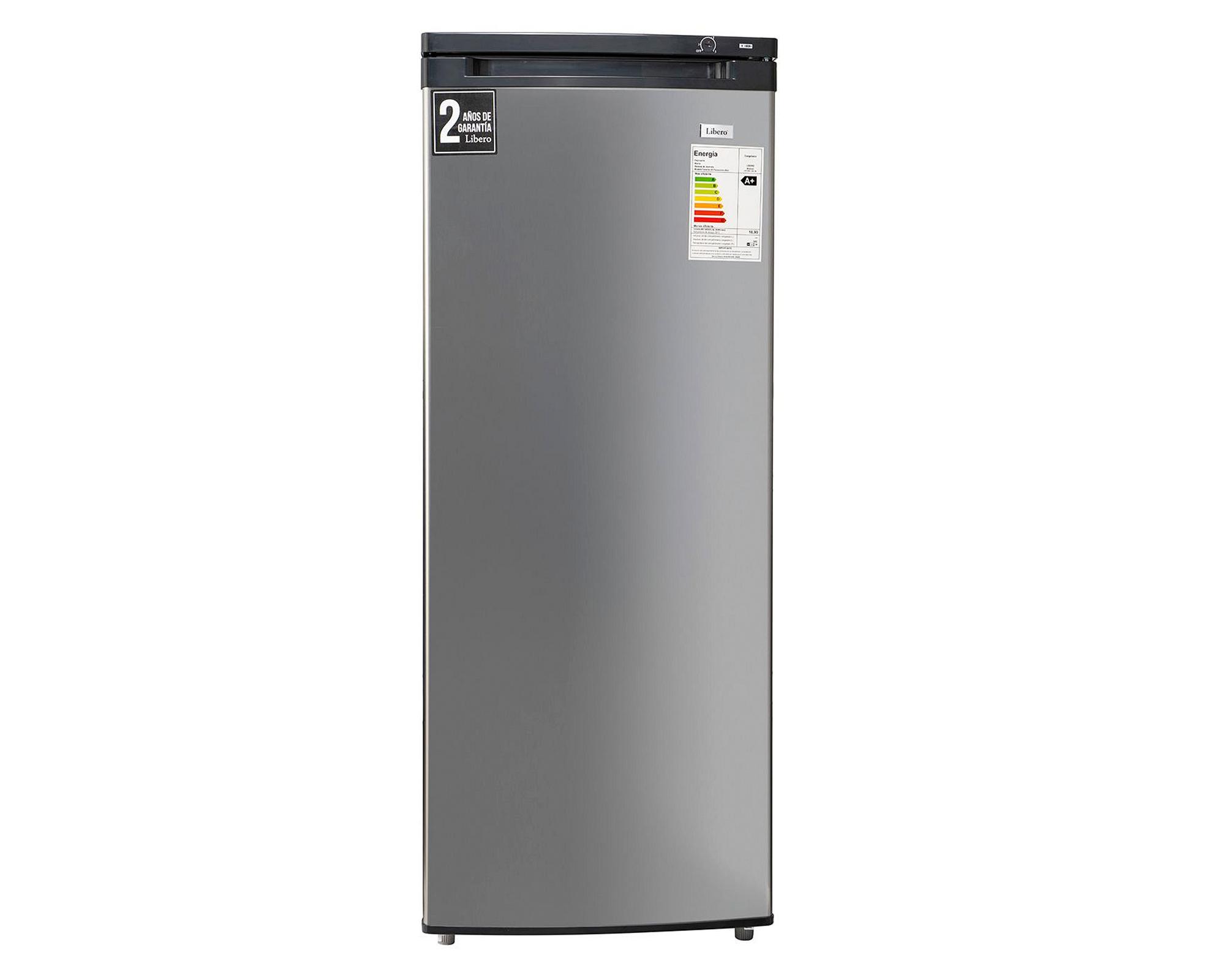 Freezer vertical 180 litros LFV-200I inox Libero-0