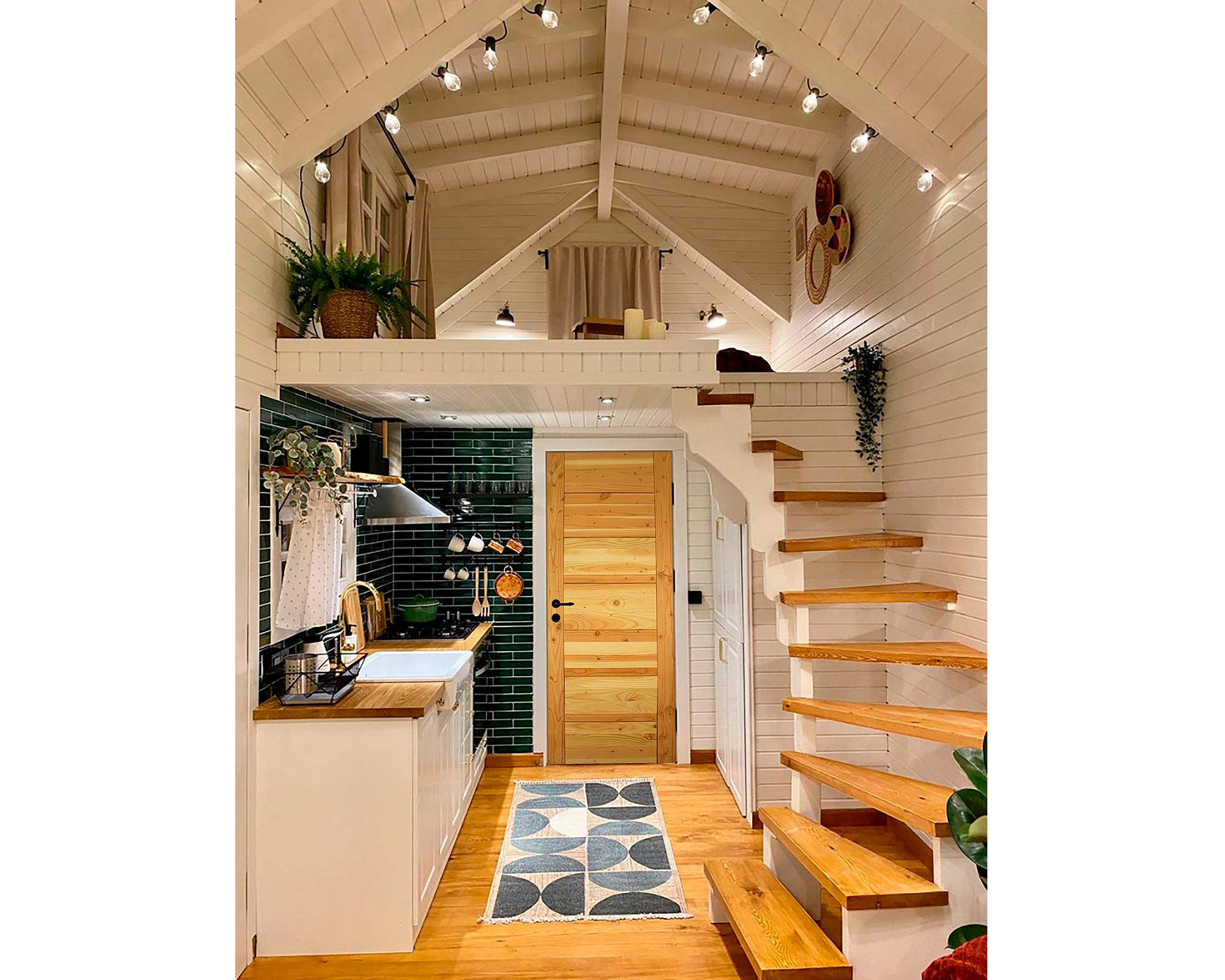 Puerta Pino Oregón Martina 90x210 cm AFN-11