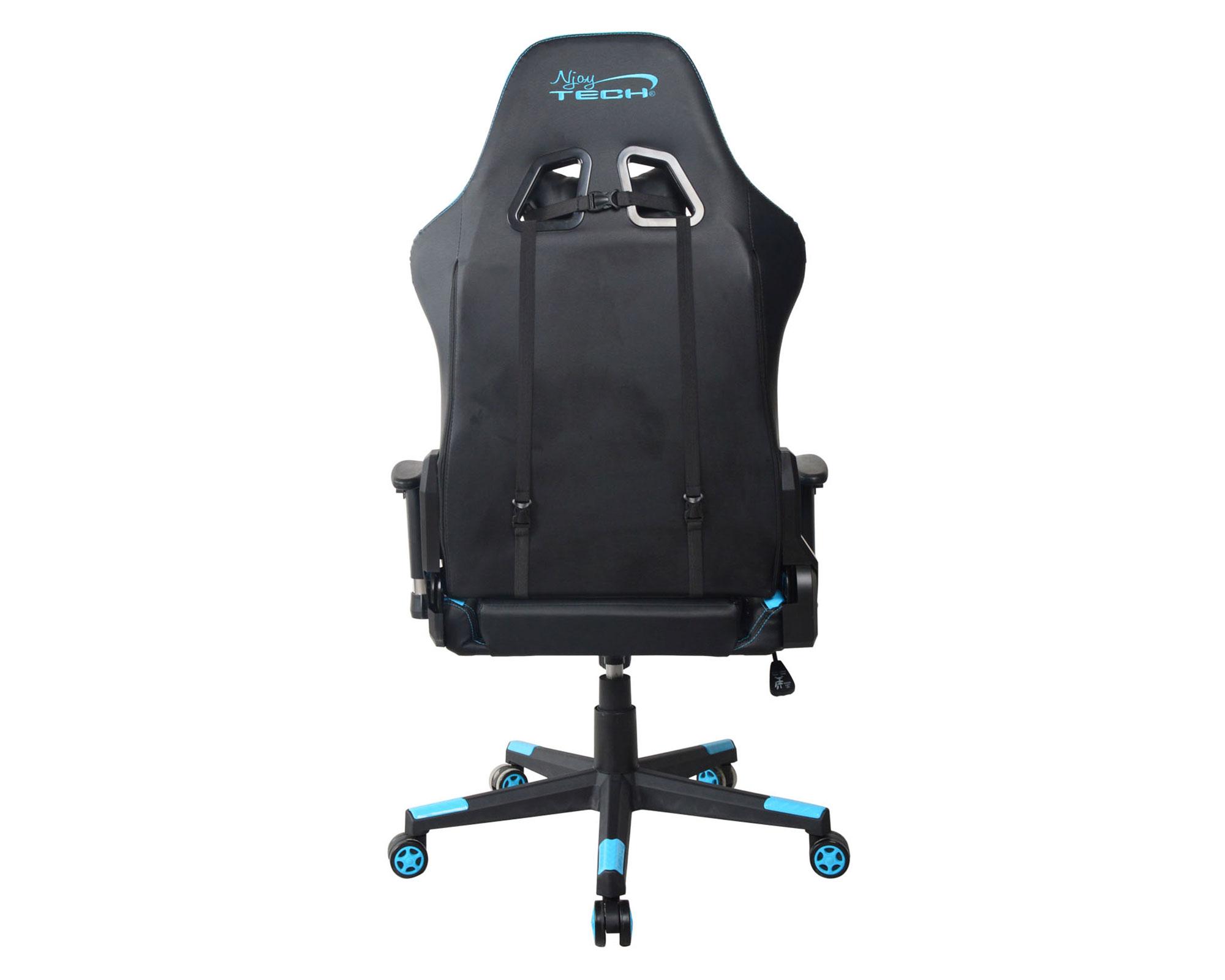 Silla gamer Stratos azul NjoyTech-3