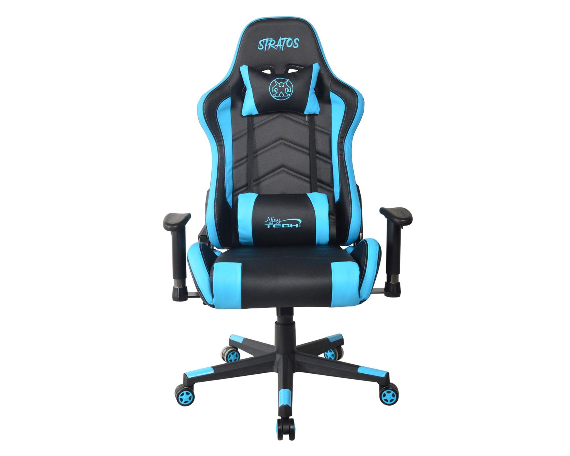 Silla gamer Stratos azul NjoyTech-0