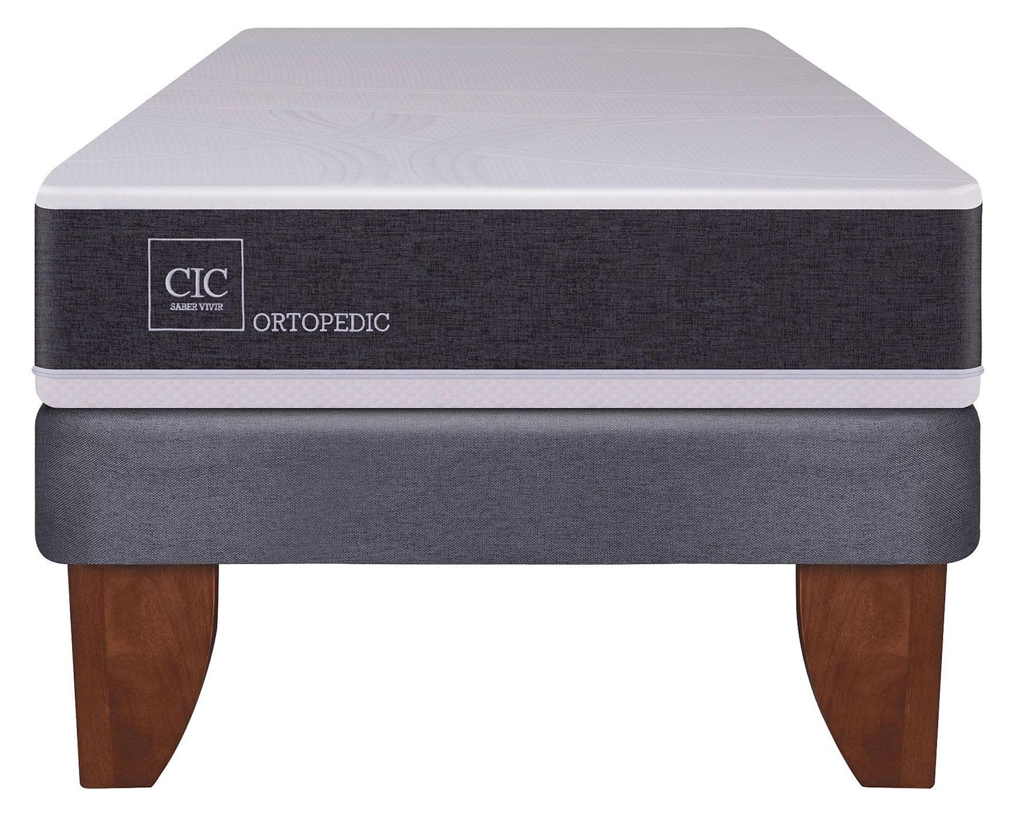 Cama europea 1.5 plazas Ortopedic Cic-0