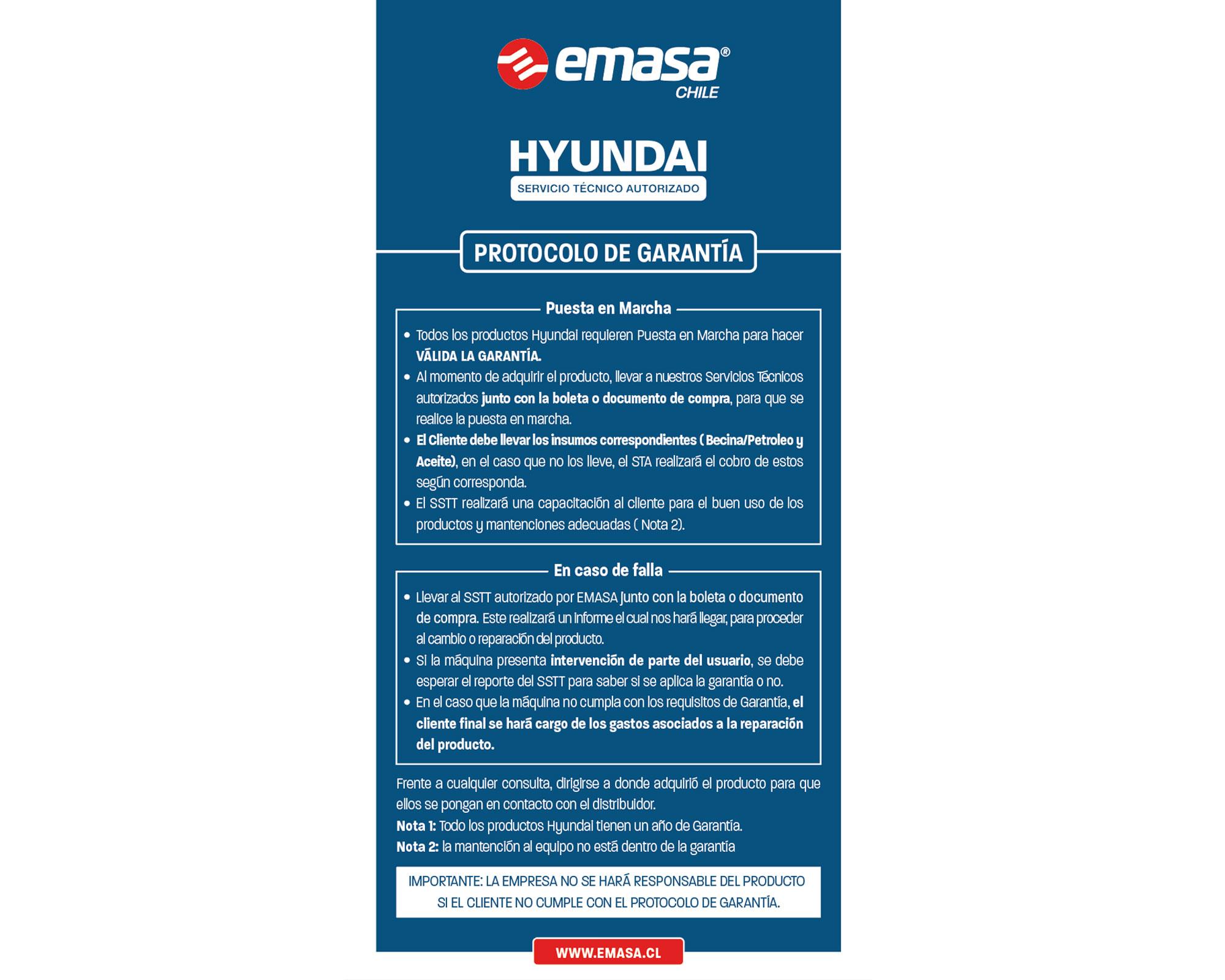 Motosierra 37 cc 1.6HP 14'' 82HYOC3814 Hyundai-3