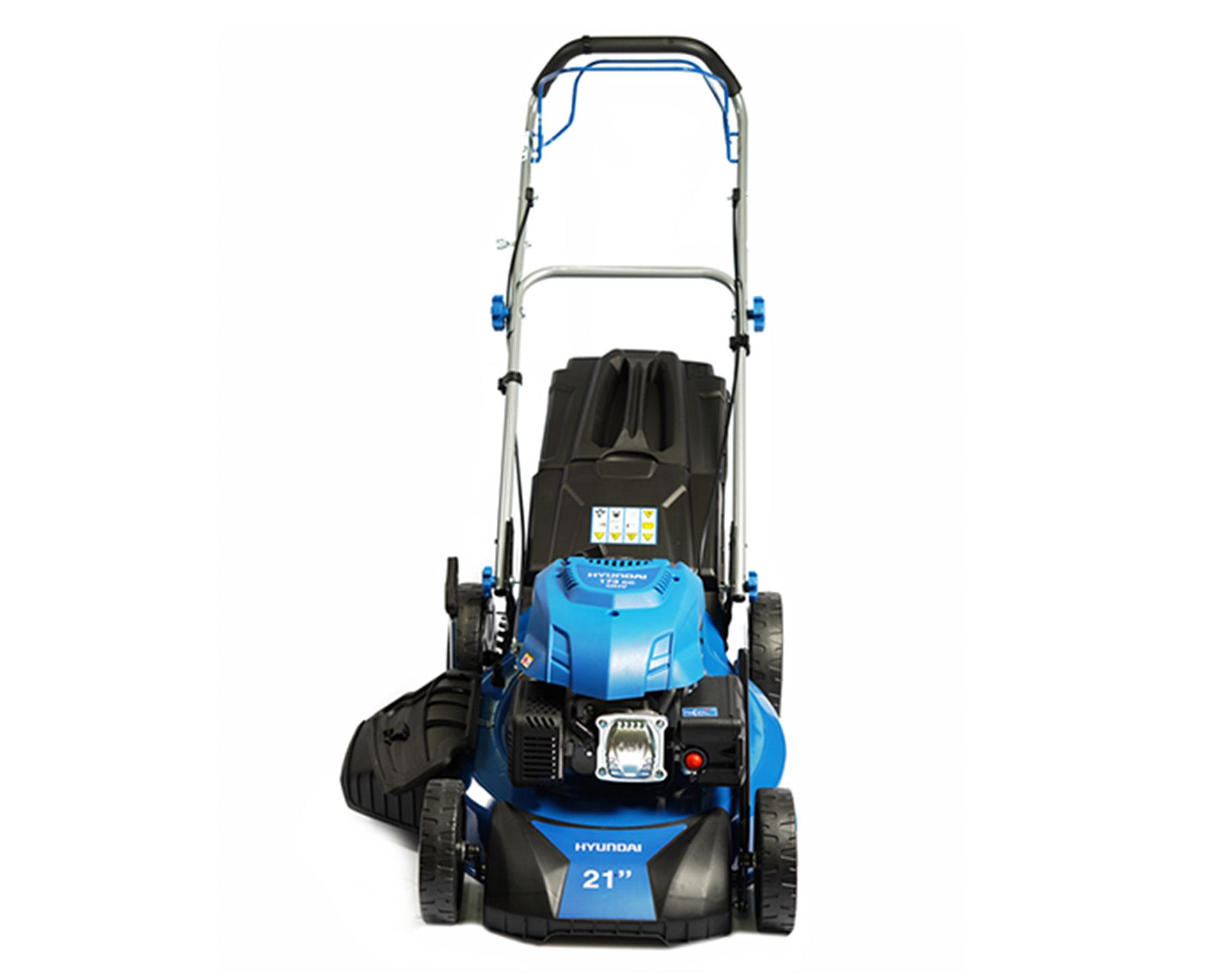 Cortacésped combustión 53 cm 3,3 kW autopropulsado 82HYGM53S Hyundai.-1