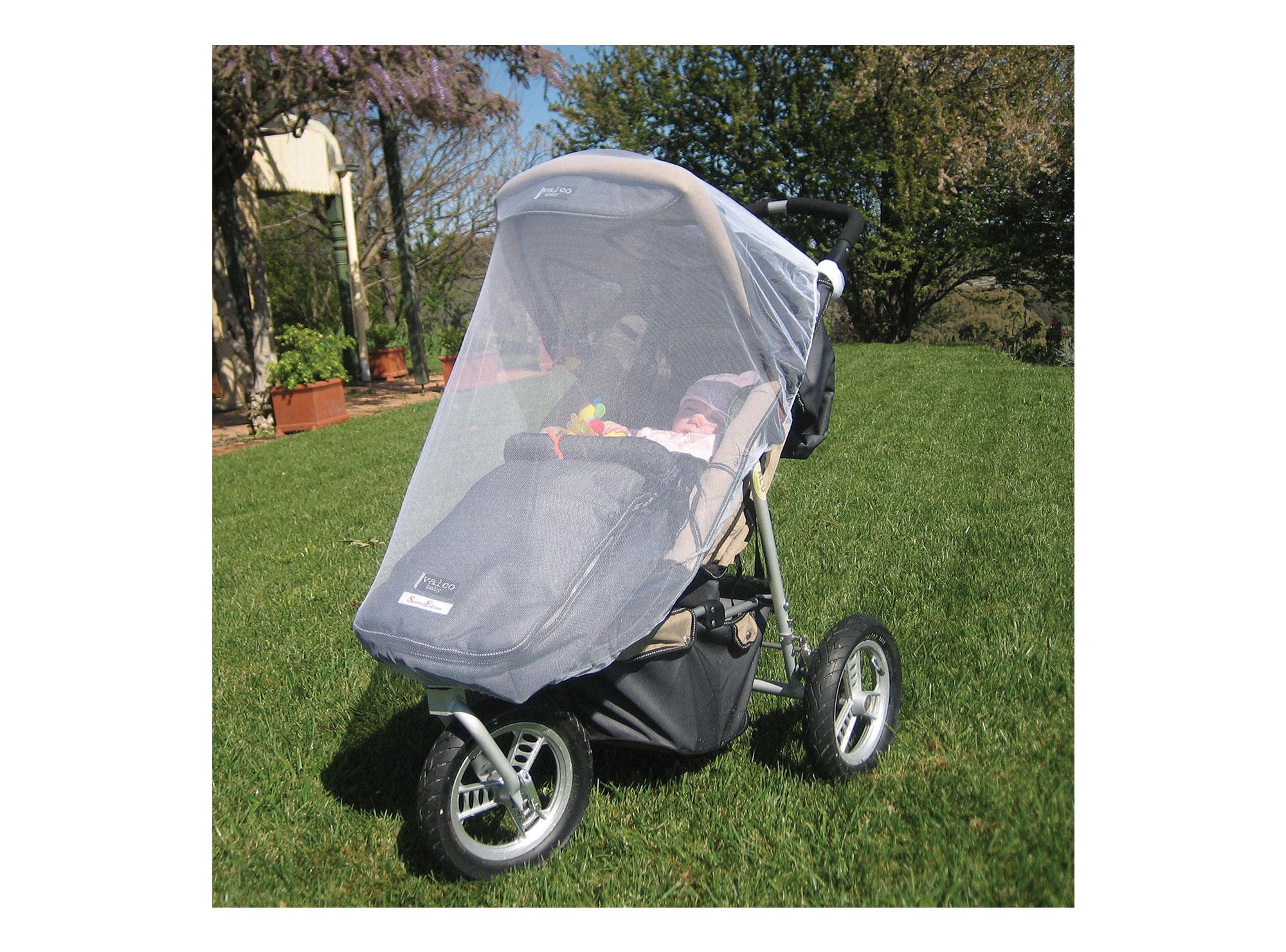 Malla mosquitera coche L204 blanco Dreambaby-2