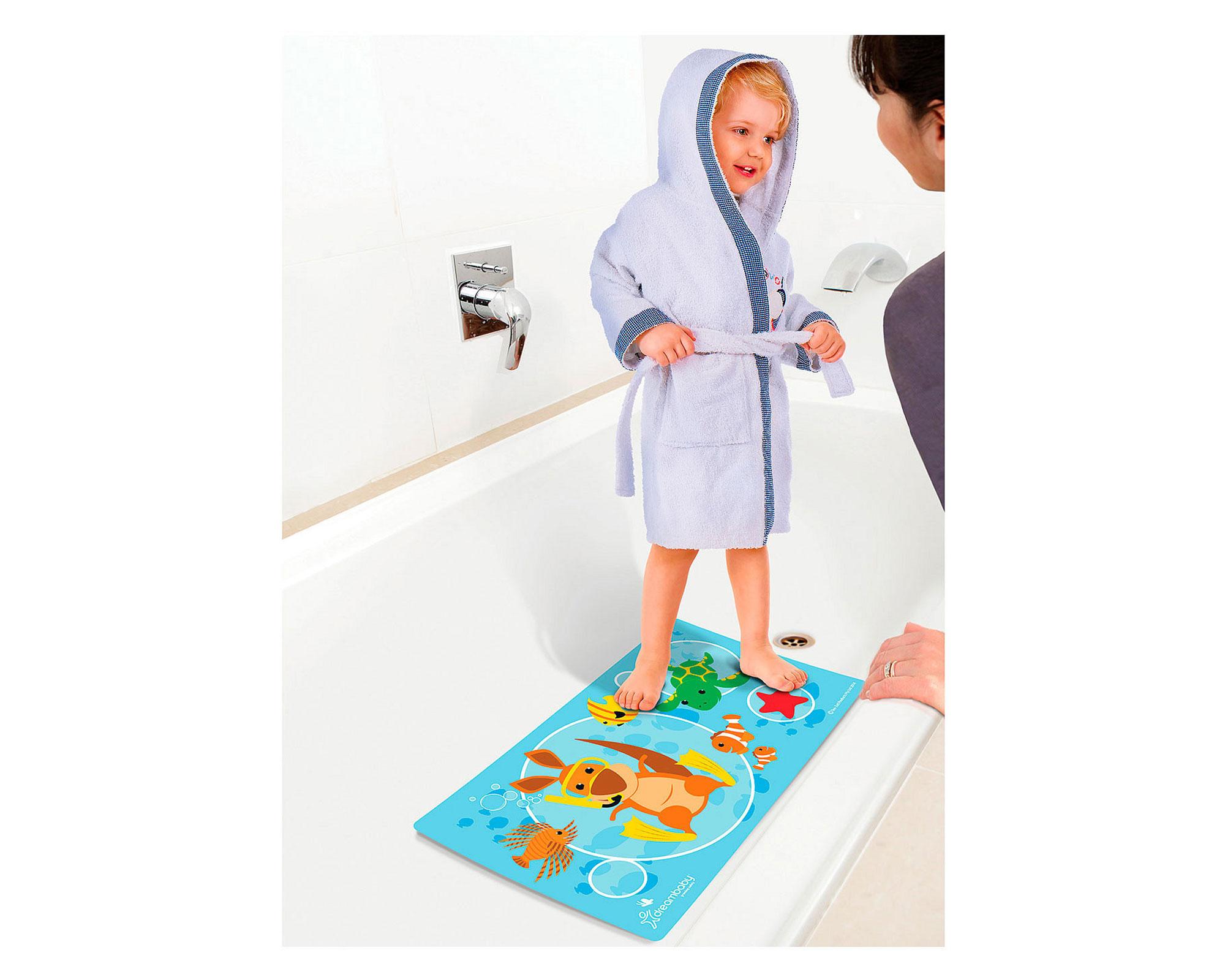 Alfombra antideslizante L679 azul Dreambaby-6