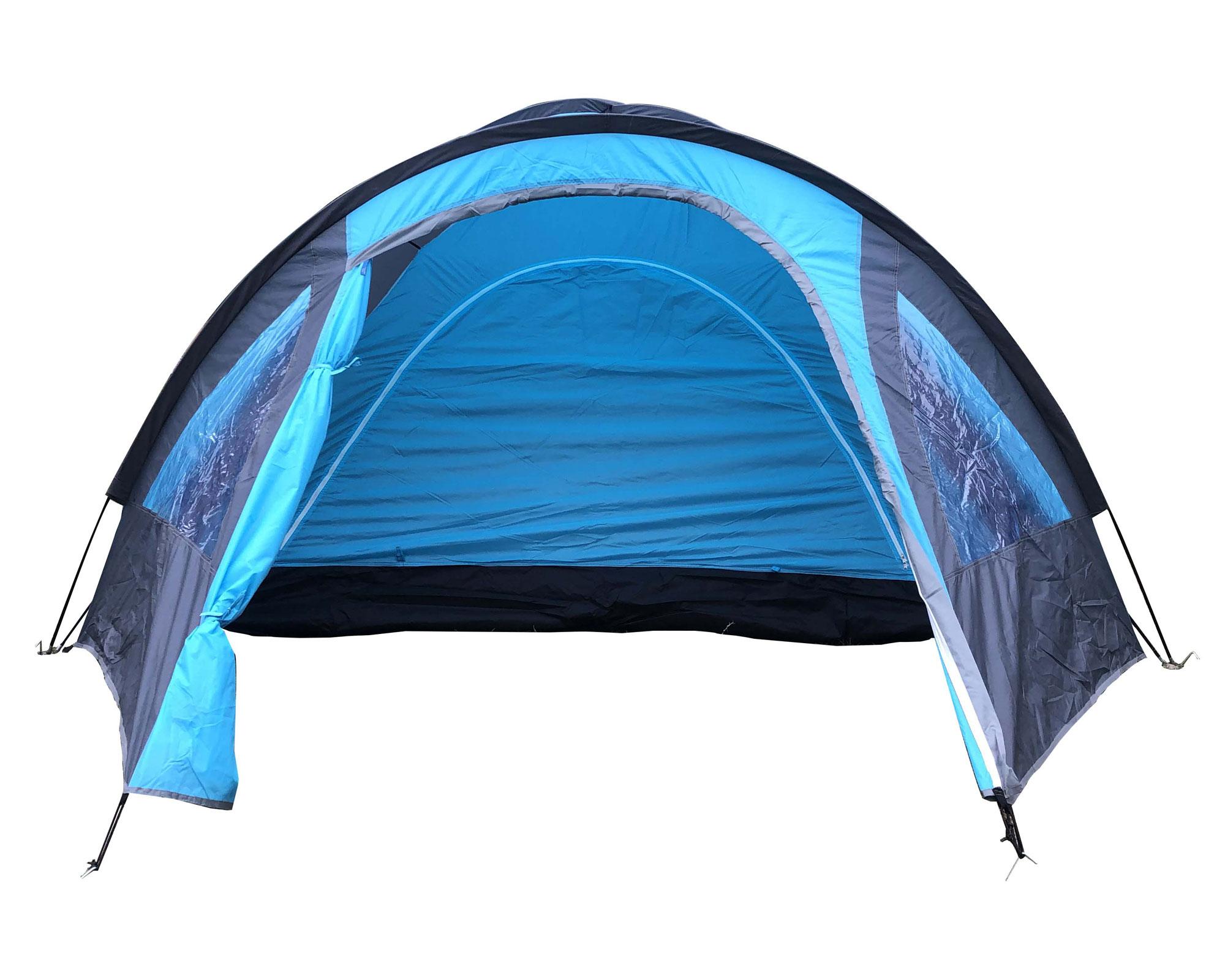 Carpa 4 personas Dome Paine azul Alpes.-1