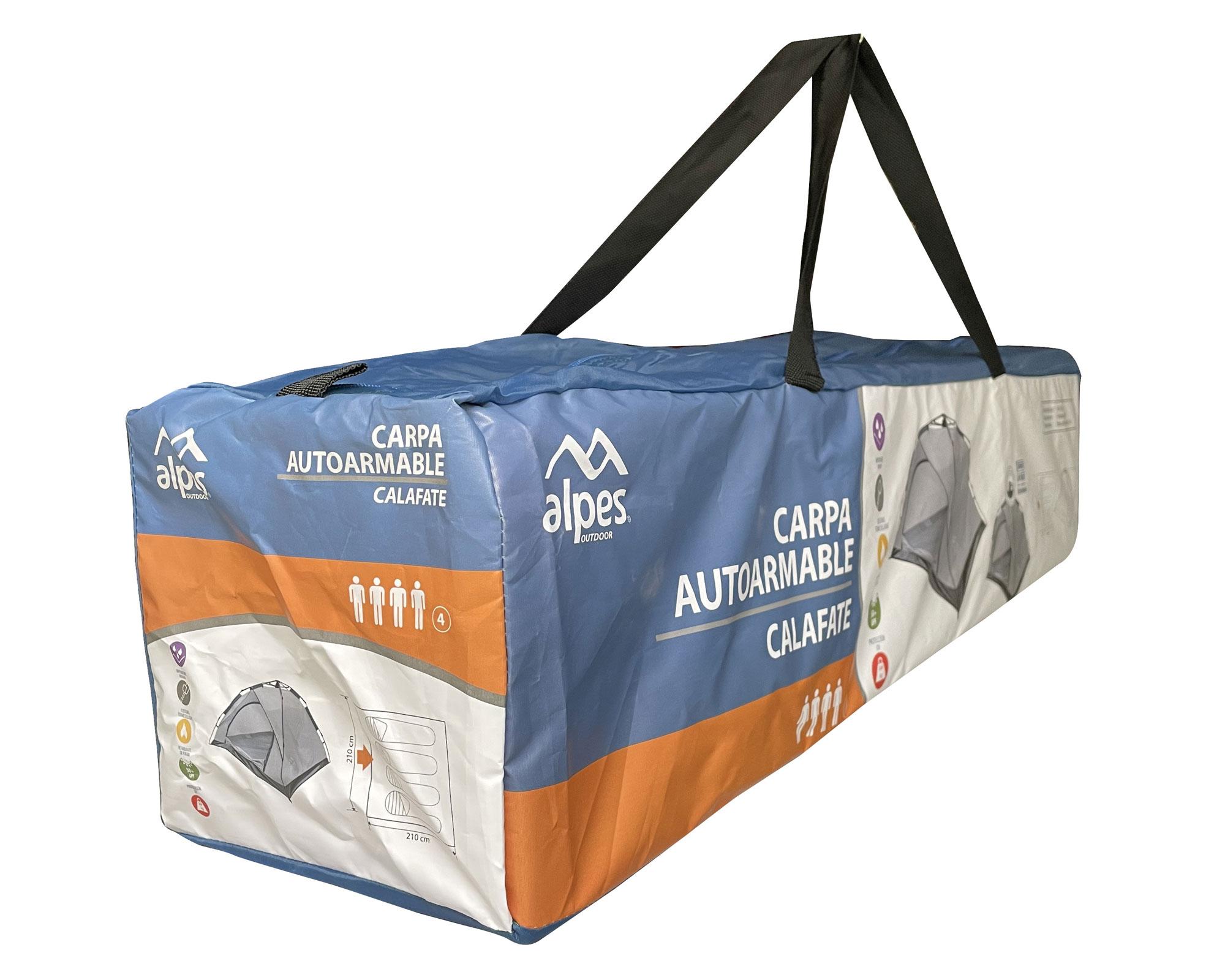 Carpa 4 personas Calafate Alpes.-8