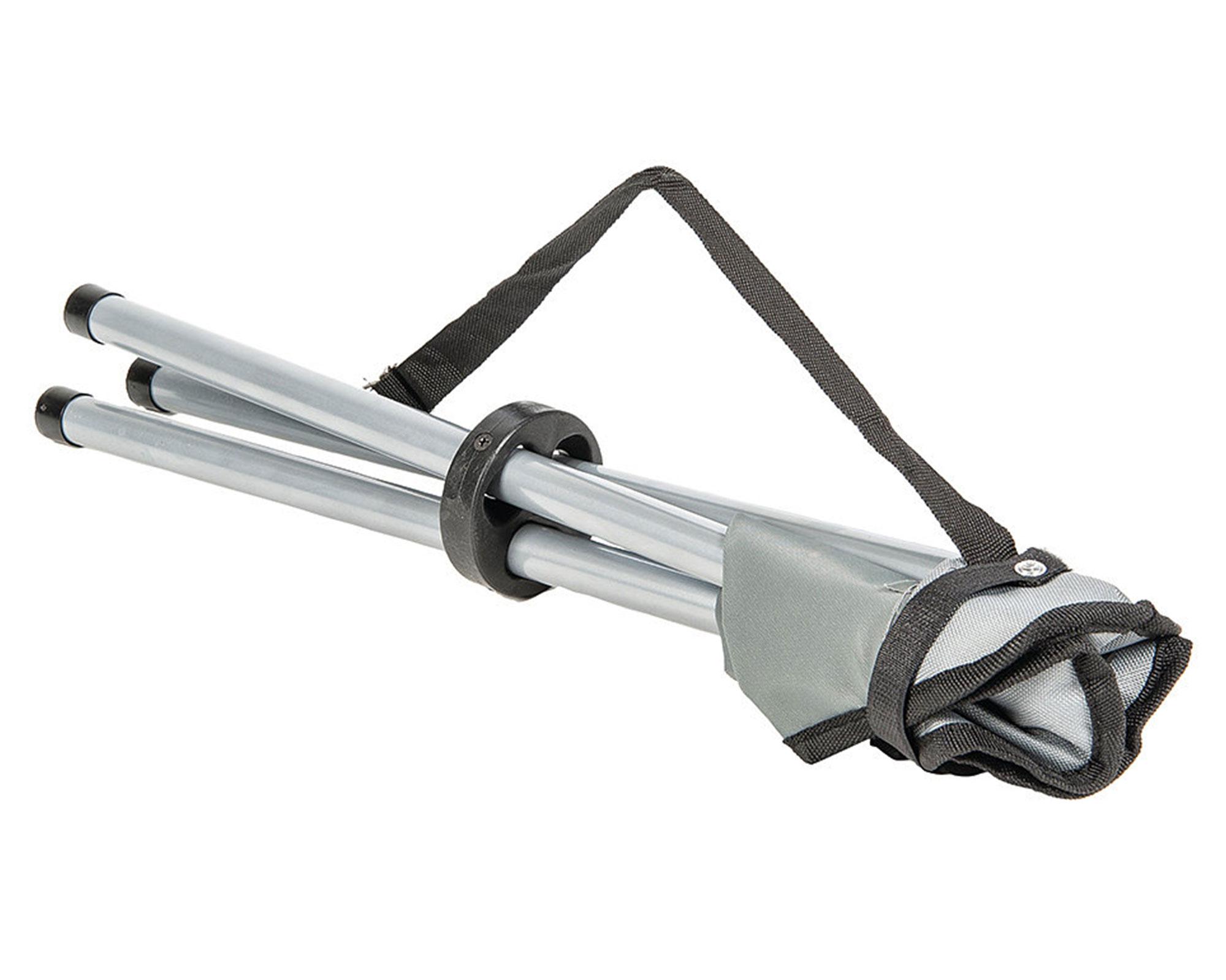 Silla plegable trípode gris Alpes-2