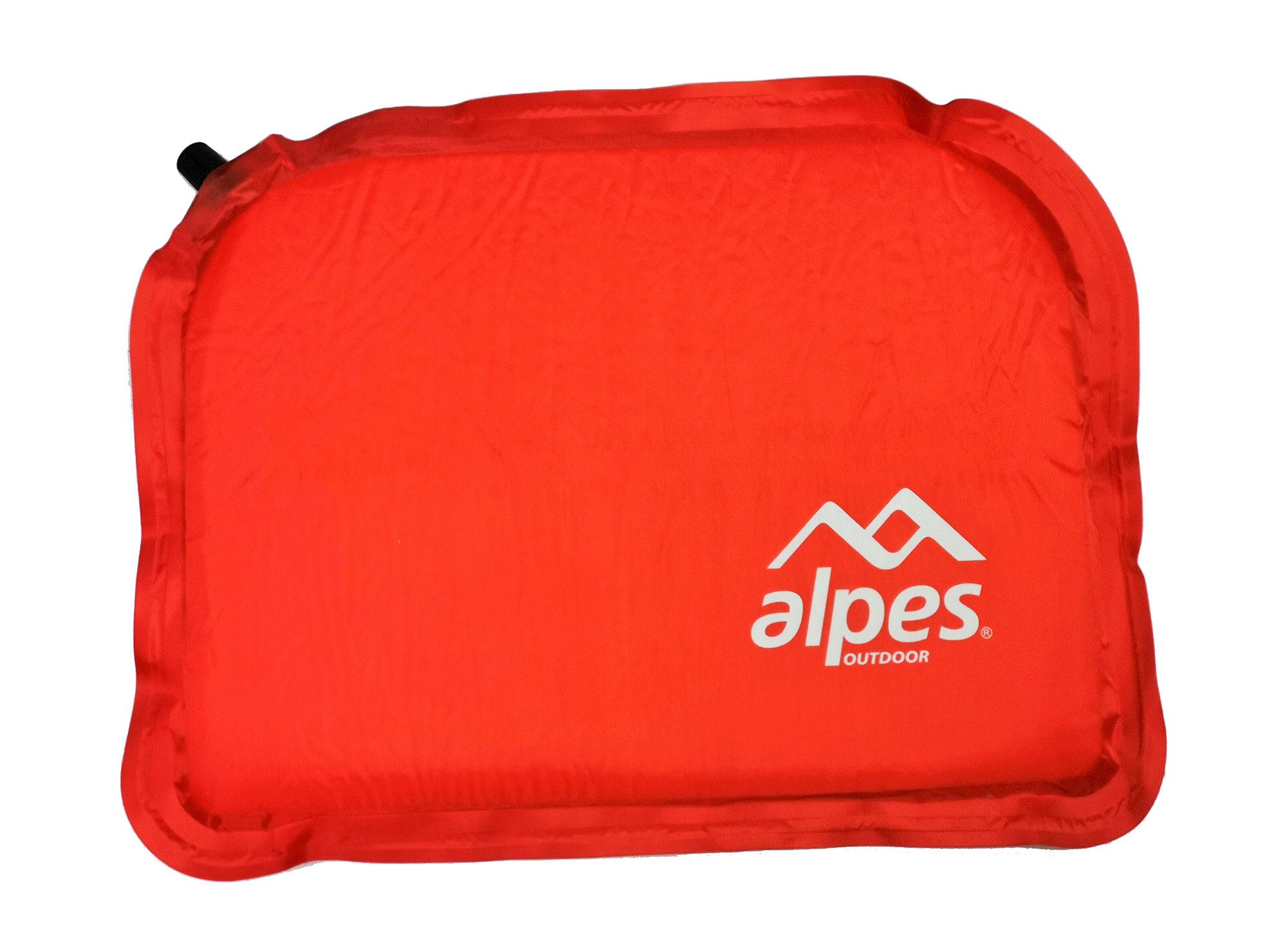 Almohada autoinflable rojo Alpes-0