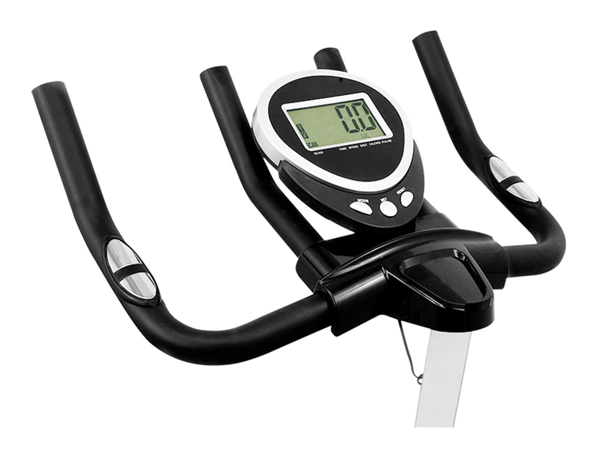 Bicicleta spinning negro/azul Live Sport-11