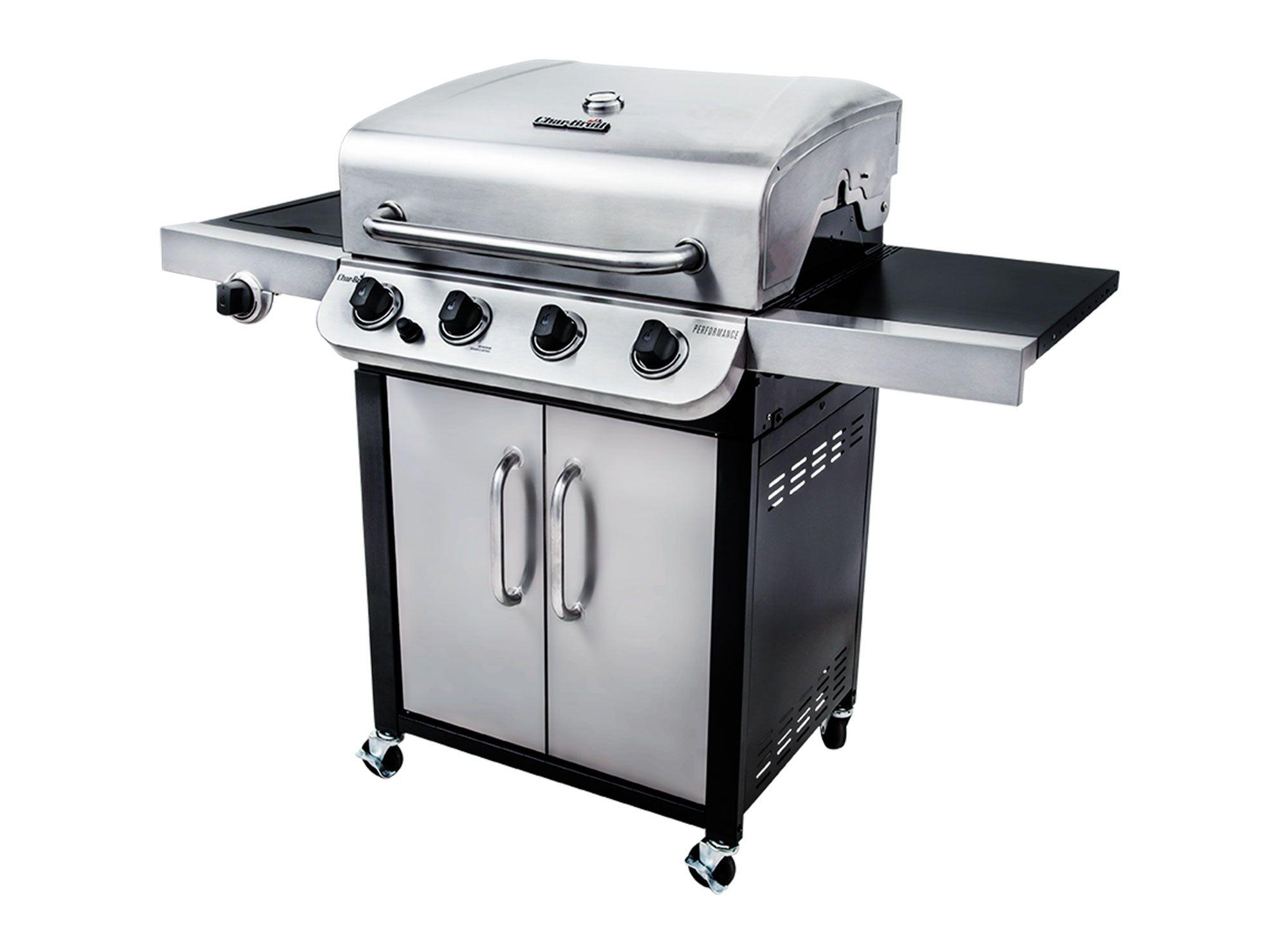 Parrilla a gas 4 quemadores + lateral Performance 4 Char-Broil.-2