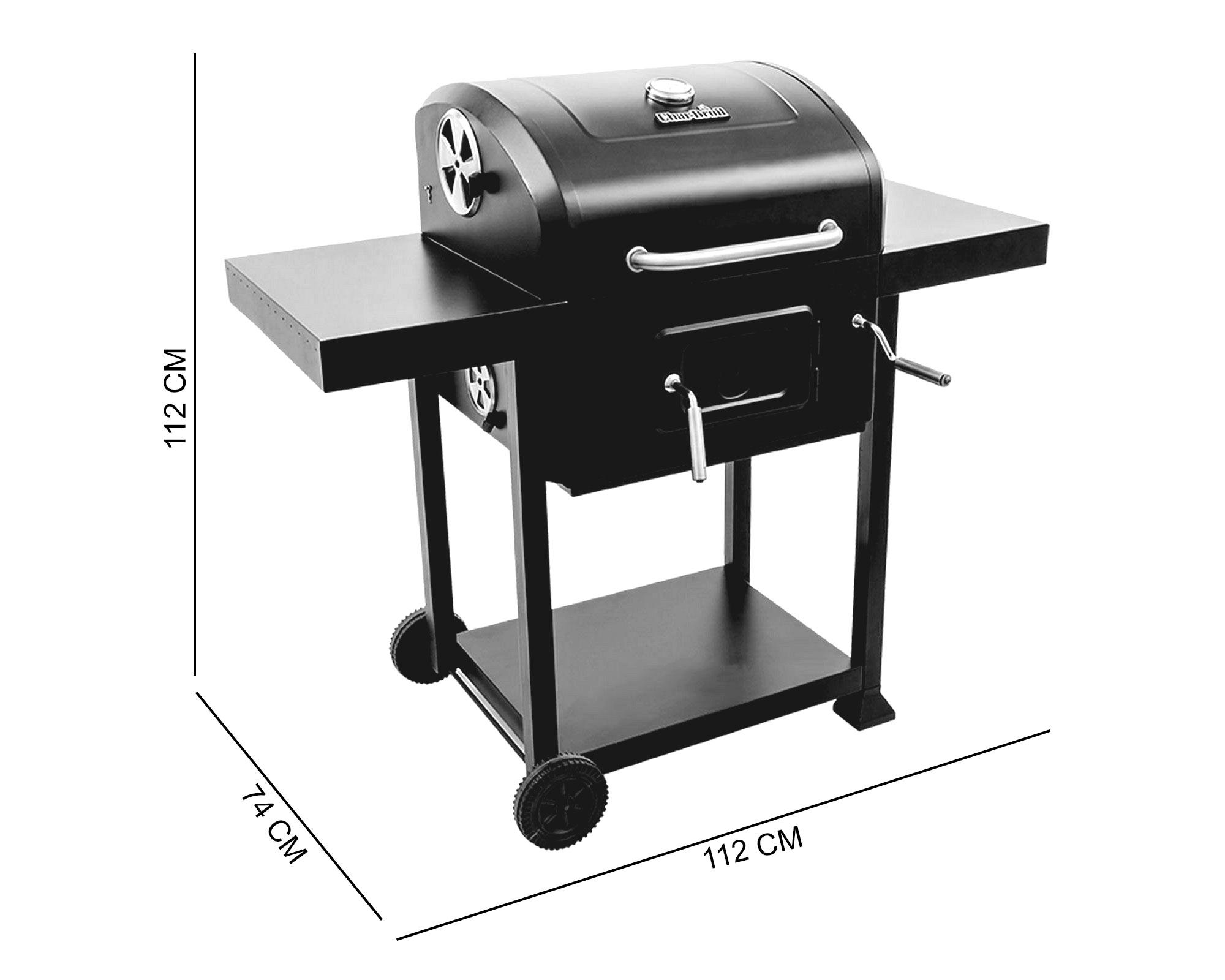 Parrilla a carbón Iron grill 580 Char-Broil.-10