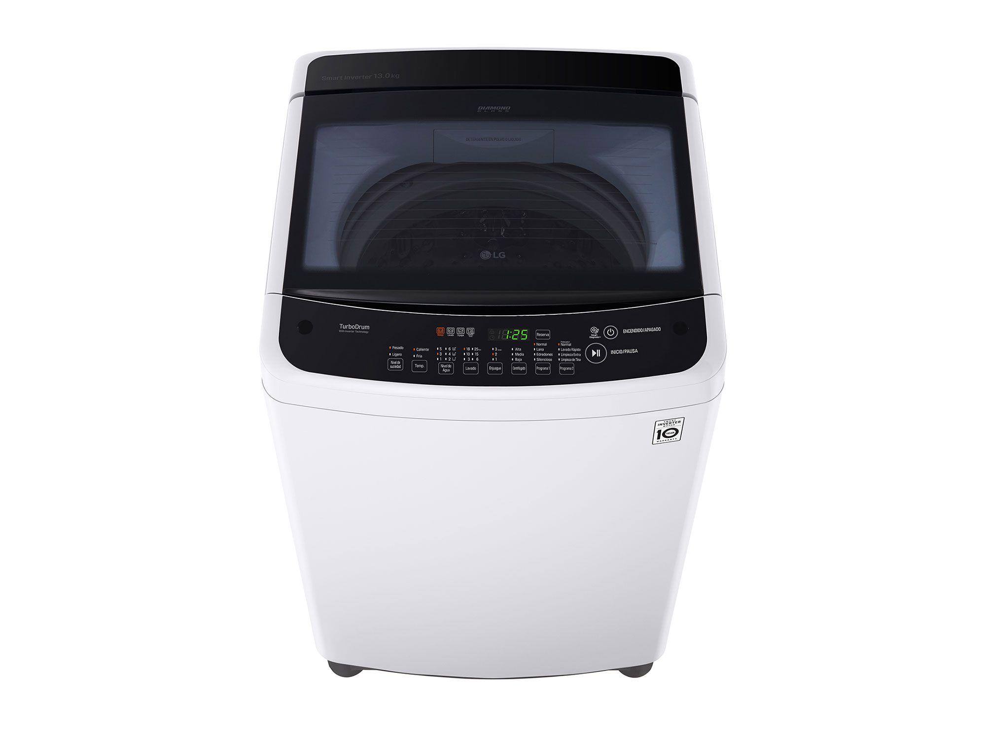 Lavadora carga superior 13 kg WT13WSBP blanco LG-3