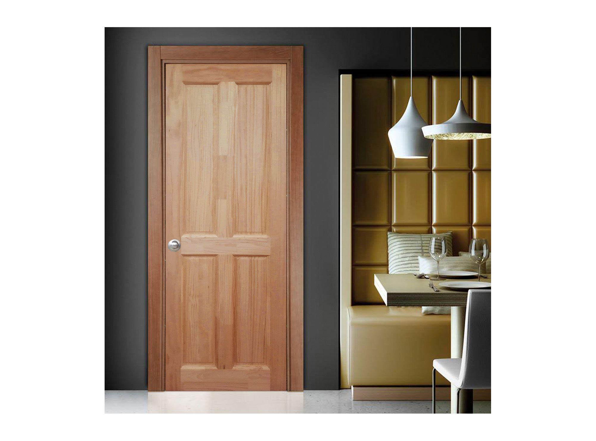 Puerta Pino Radiata Rupanco 60x200 cm Moldupanel-3