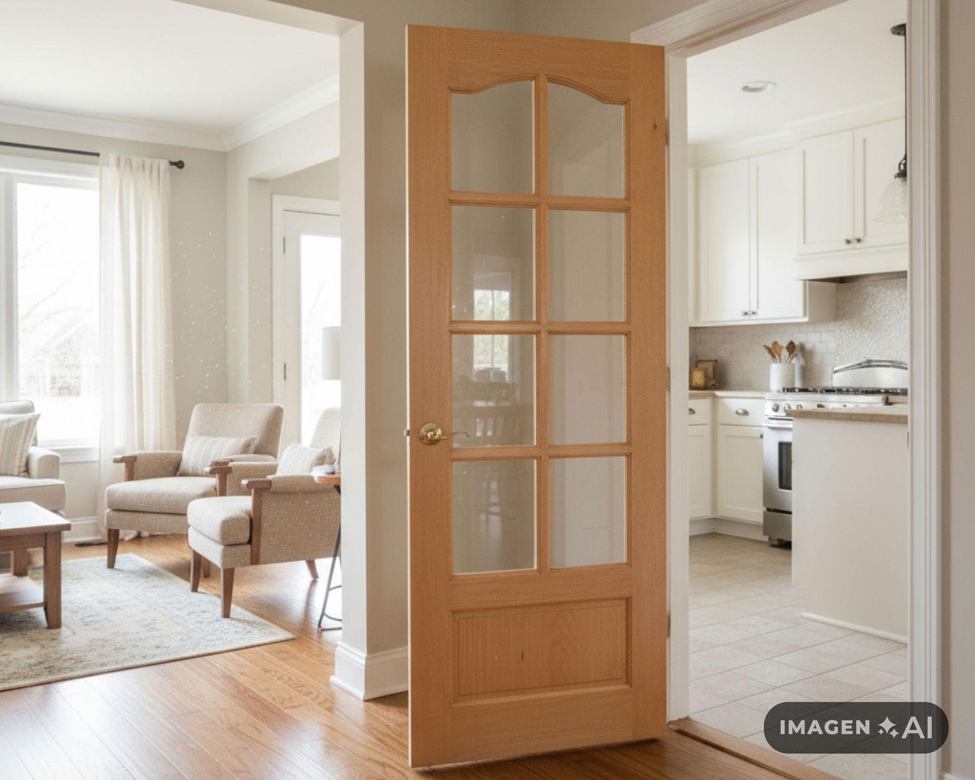 Puerta Pino Radiata Caburga 70x200 cm 8 Vidrios Moldupanel-3