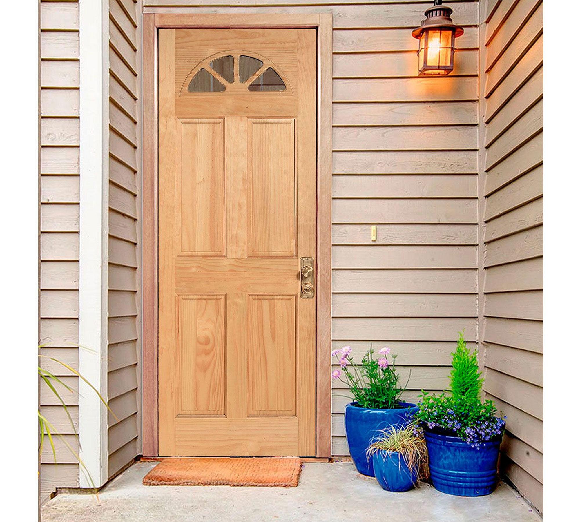 Puerta Pino Radiata Ibiza 4 Paneles 75x210 cm Moldupanel-0