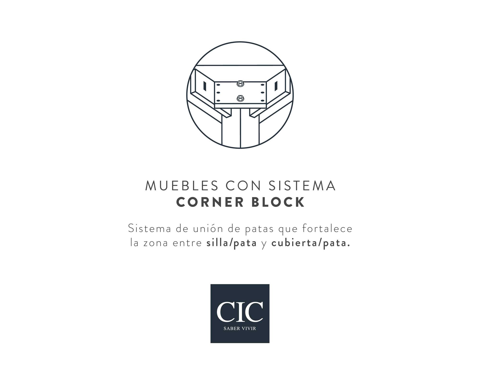 Comedor 6 sillas Calabria chocolate Cic-6