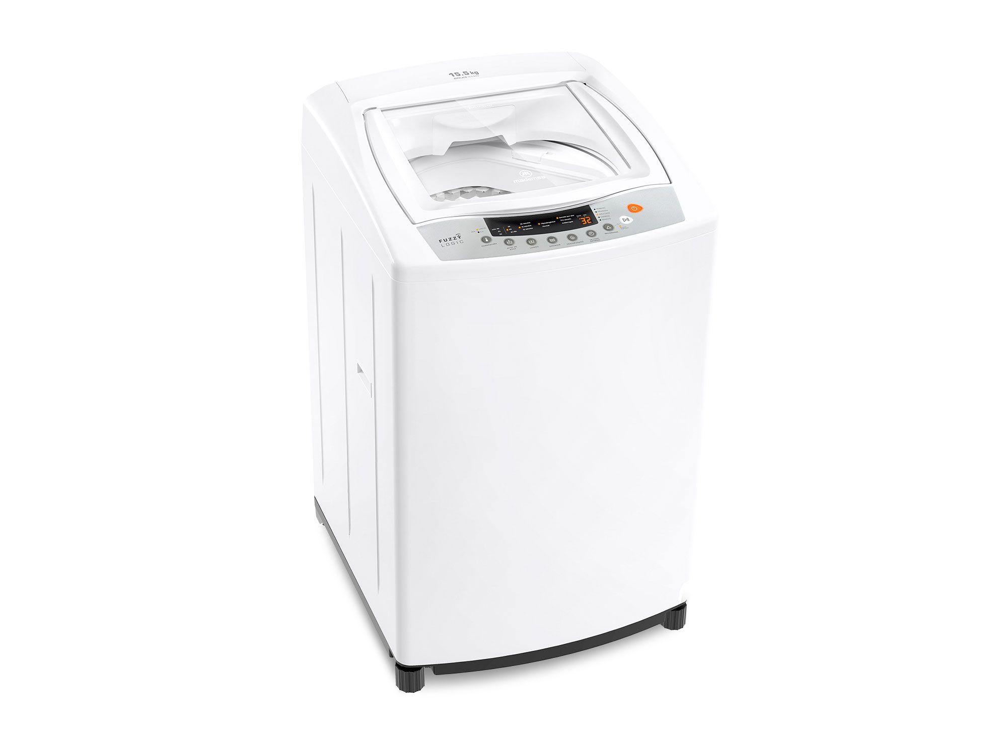 Lavadora carga superior 15,5 kg Efficace 155BZG blanco Mademsa-1