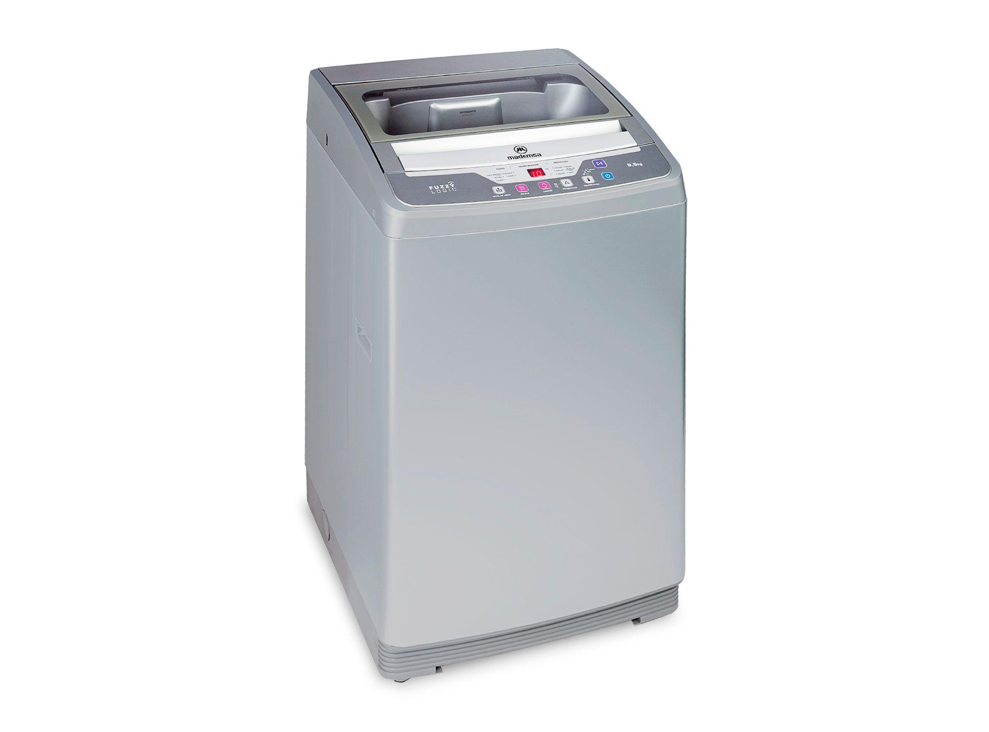 Lavadora carga superior 9,5 kg Efficace95SZG silver Mademsa-1