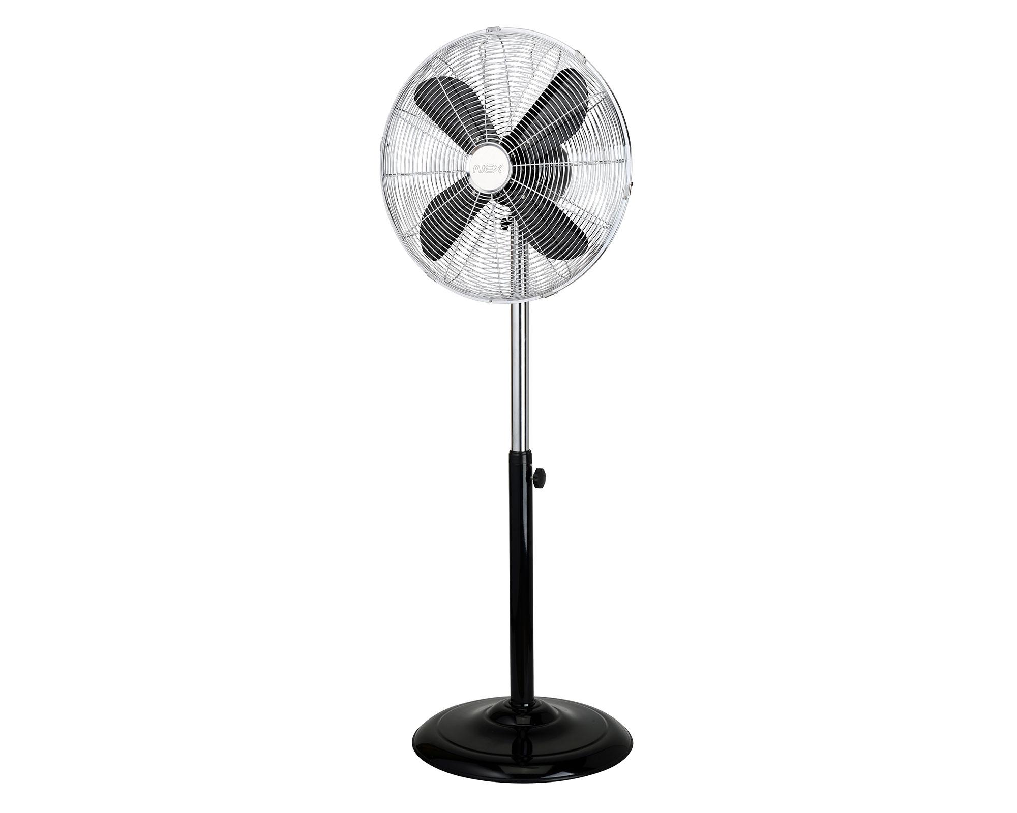 Ventilador pedestal 16'' DCP1620B negro Nex-0