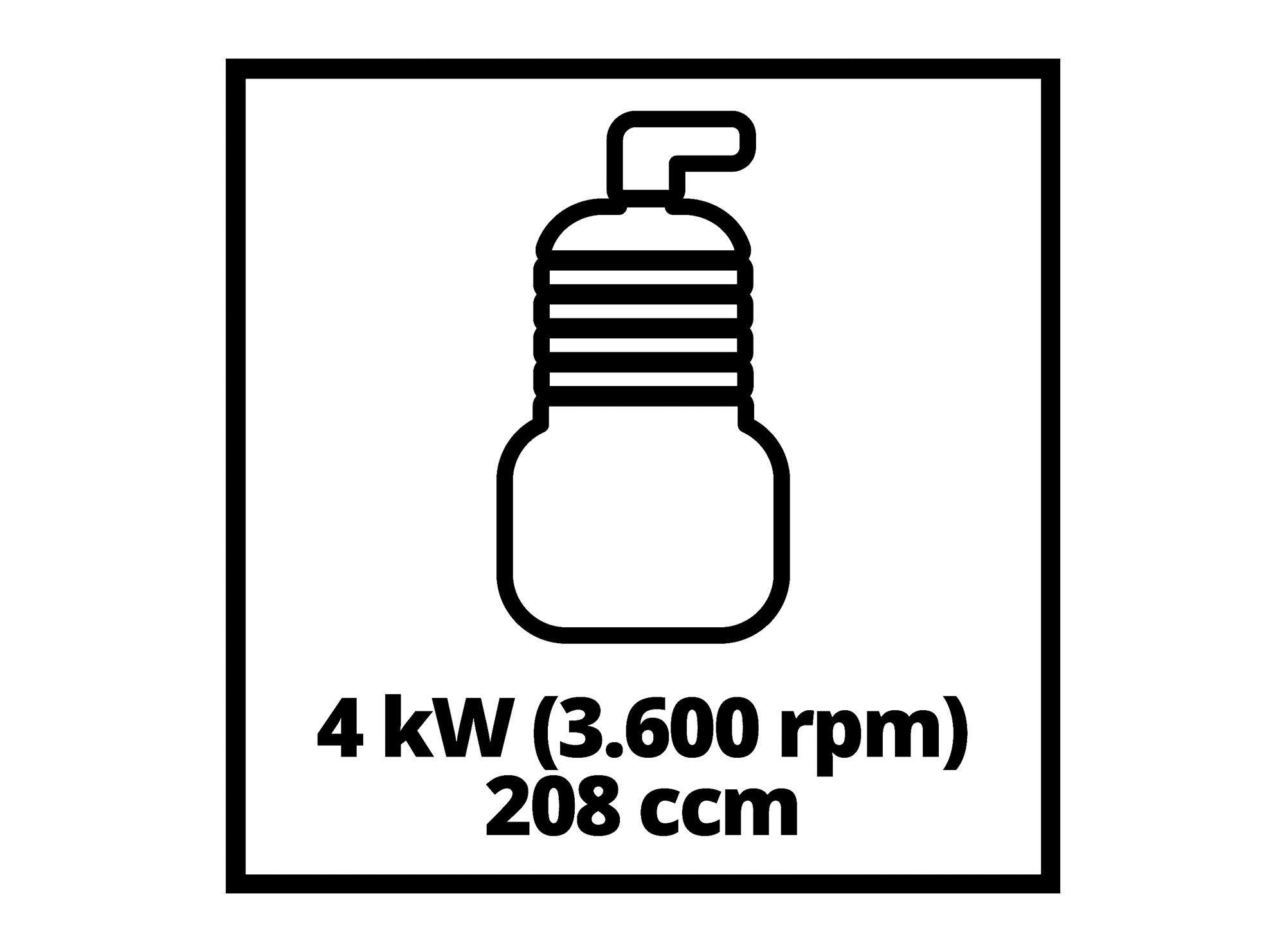 Motobomba a gasolina 2x2 4 kW GC-PW 4020 Einhell-4