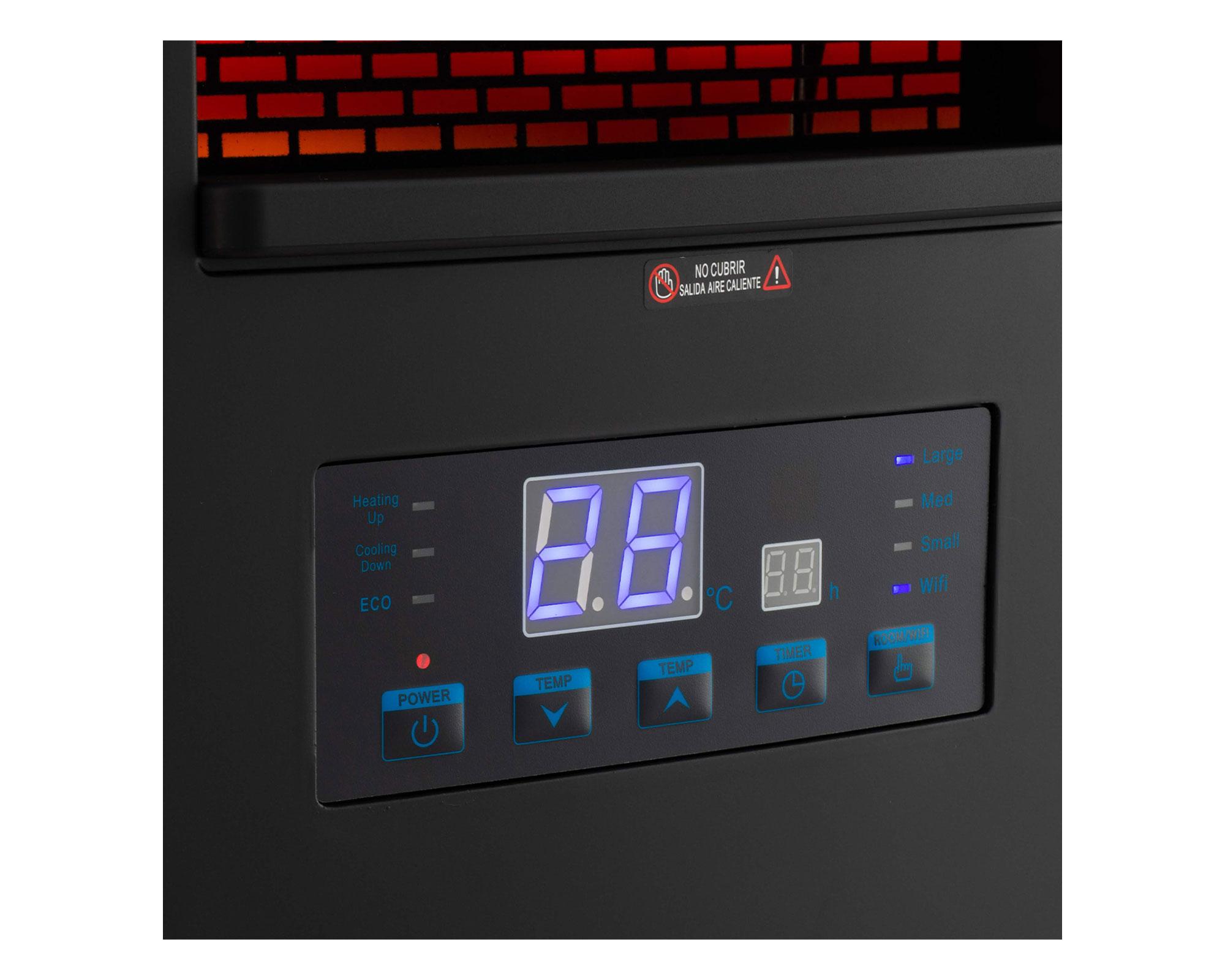 Estufa infrarroja 1500W Green 1500 WIFI Thörben.-3