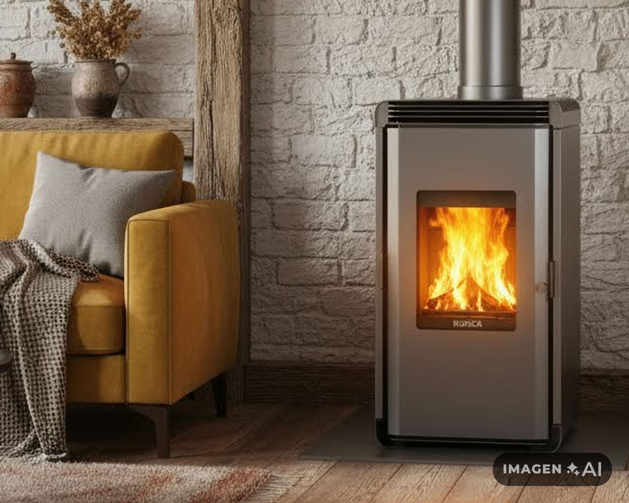 Estufa a pellet Hera+ 9 kW charcoal-5