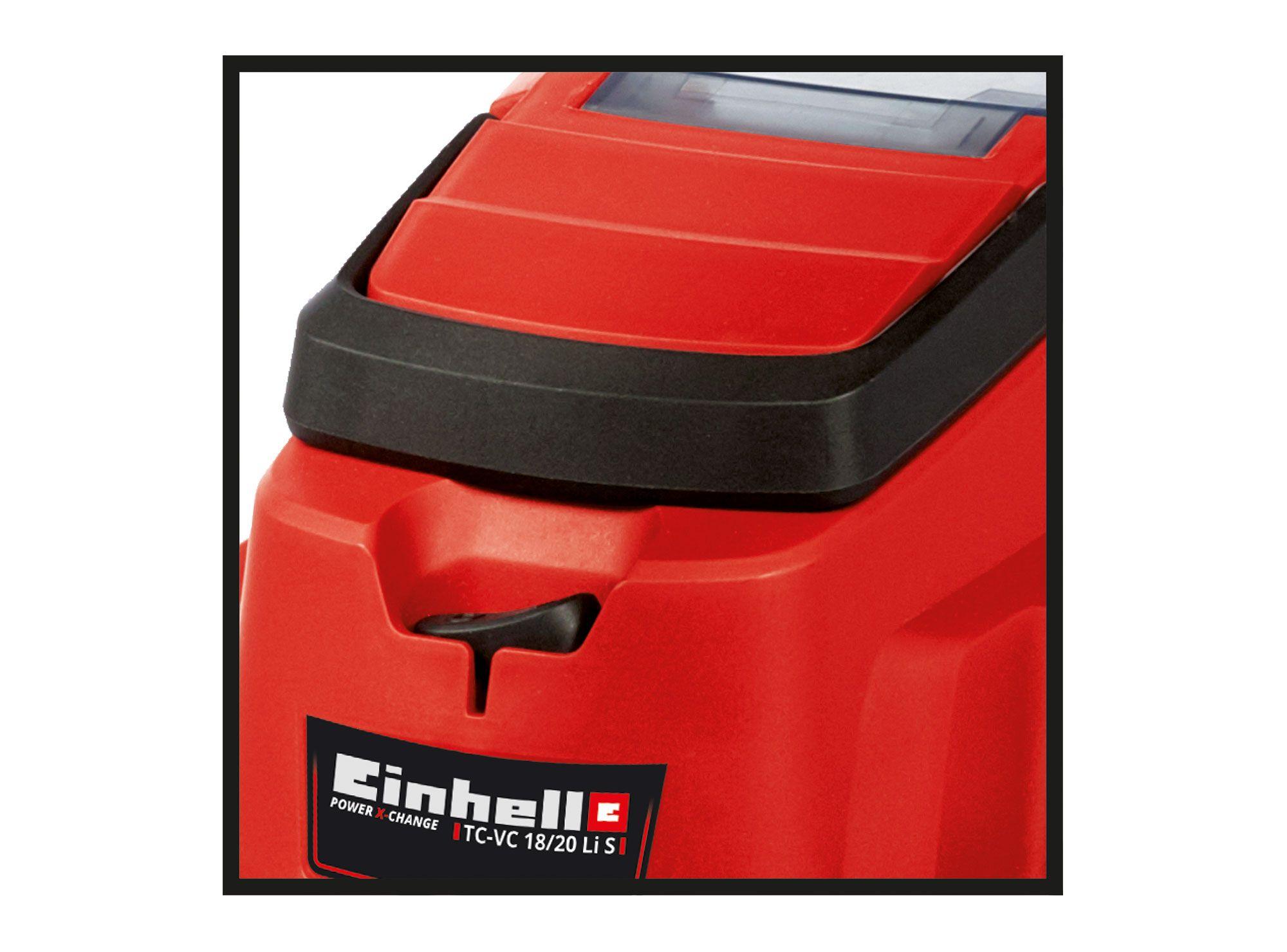 Aspiradora inalámbrica 20 litros TC-VC 18/20 Li S-Solo Einhell-6