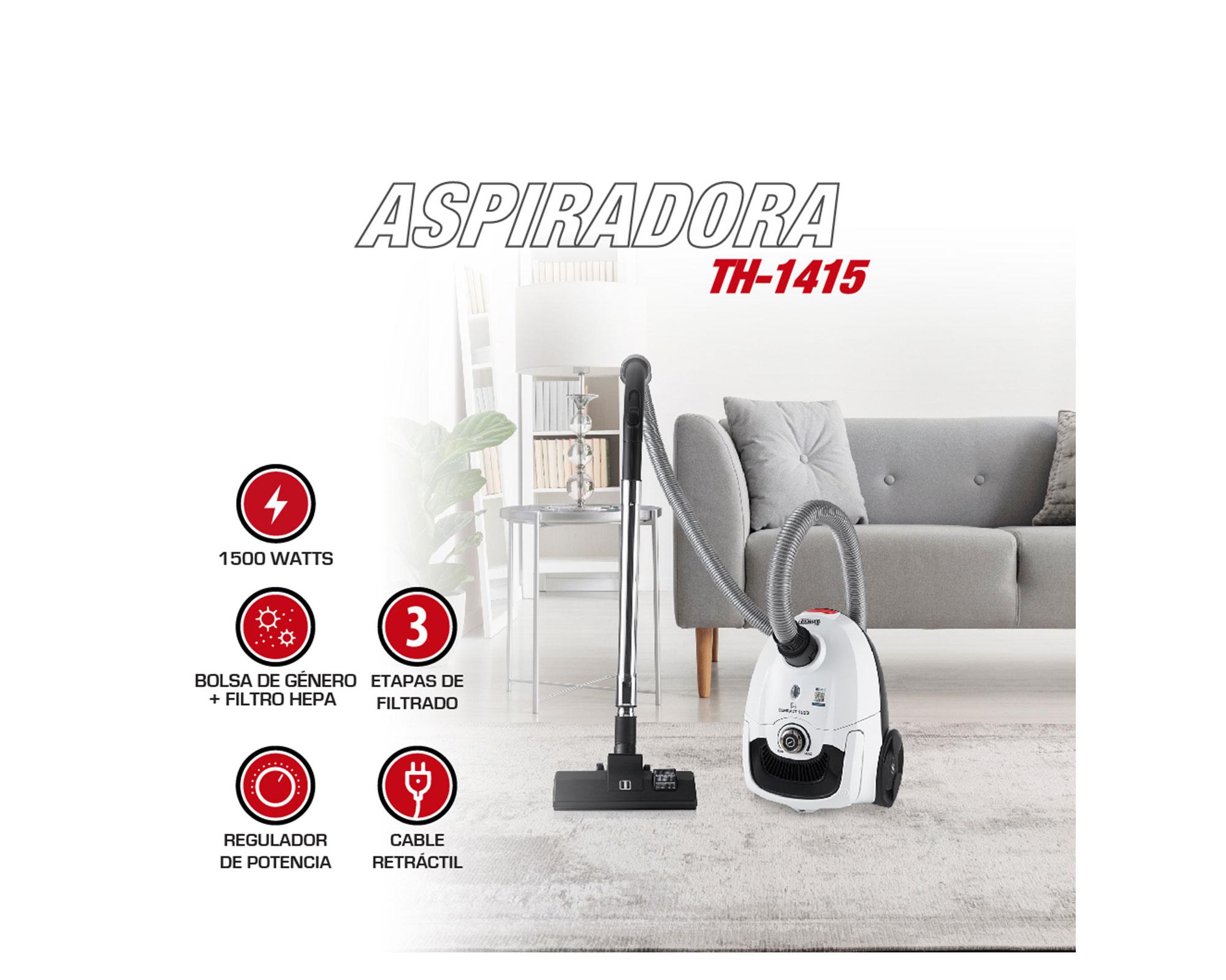 Aspiradora TH-1415 blanco 1500 W-3