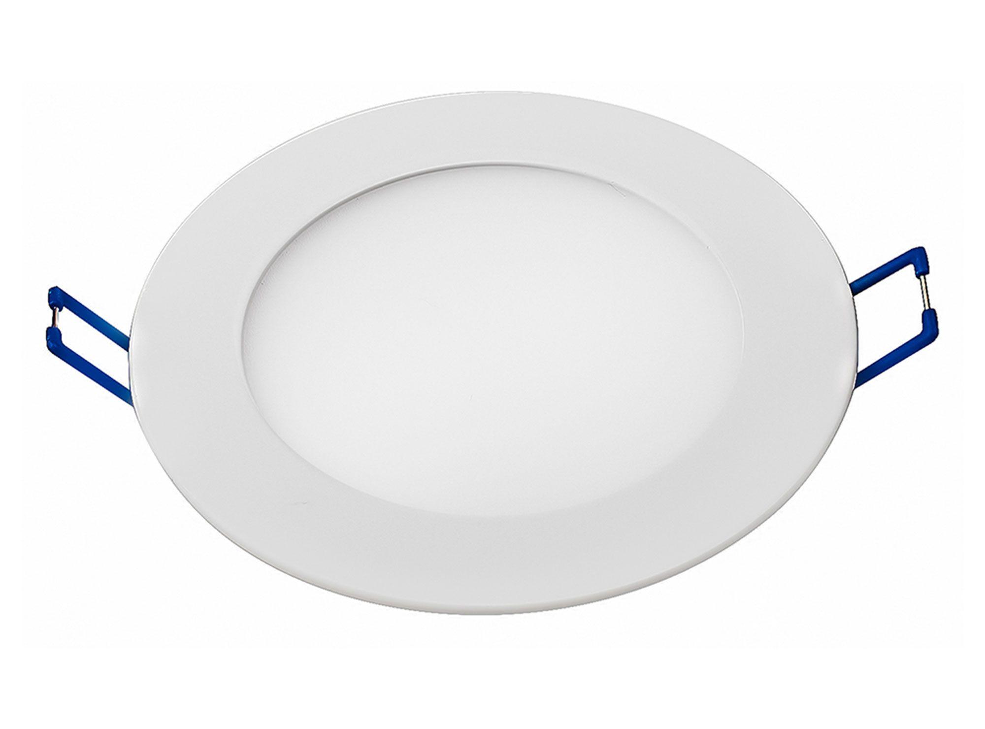 Foco embutido redondo led 18W 22 cm luz neutra blanco-1