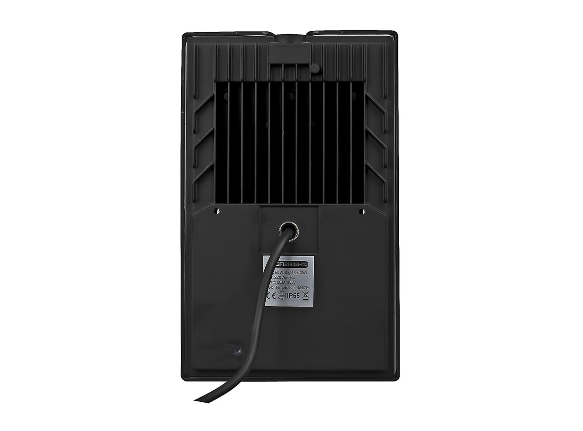 Luminaria LED muro 4500K Wall pack Megabright-3