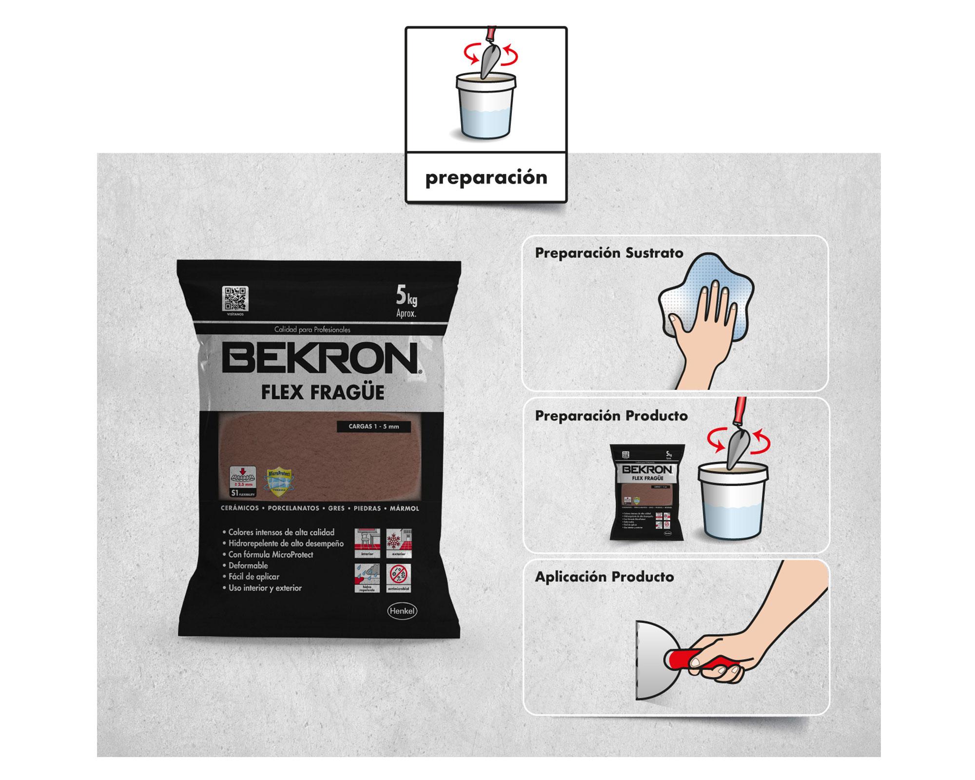 Fragüe Flex castaño 5 kg-5