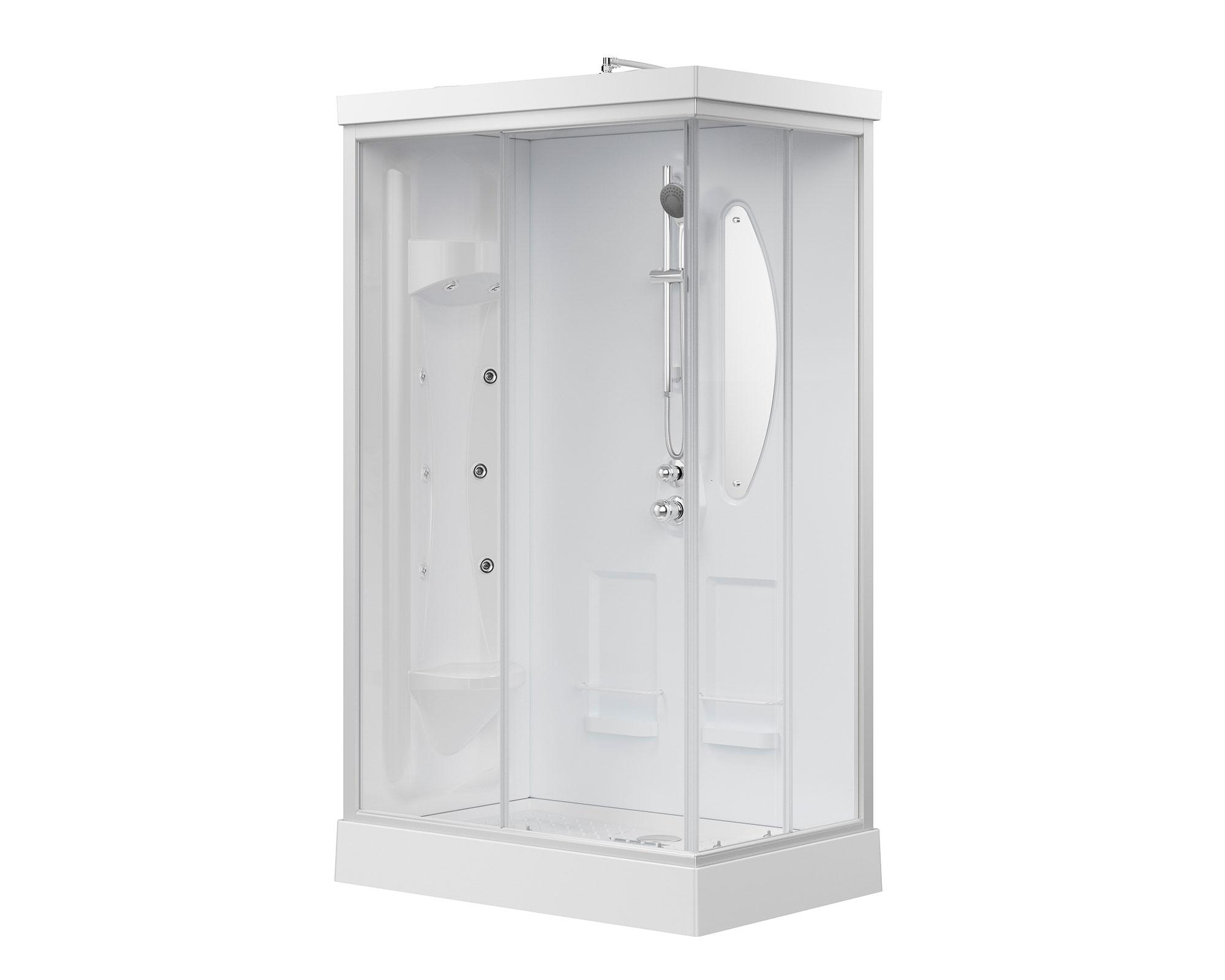 Cabina ducha 207,5x120x80 cm 8 jets Vessanti-0
