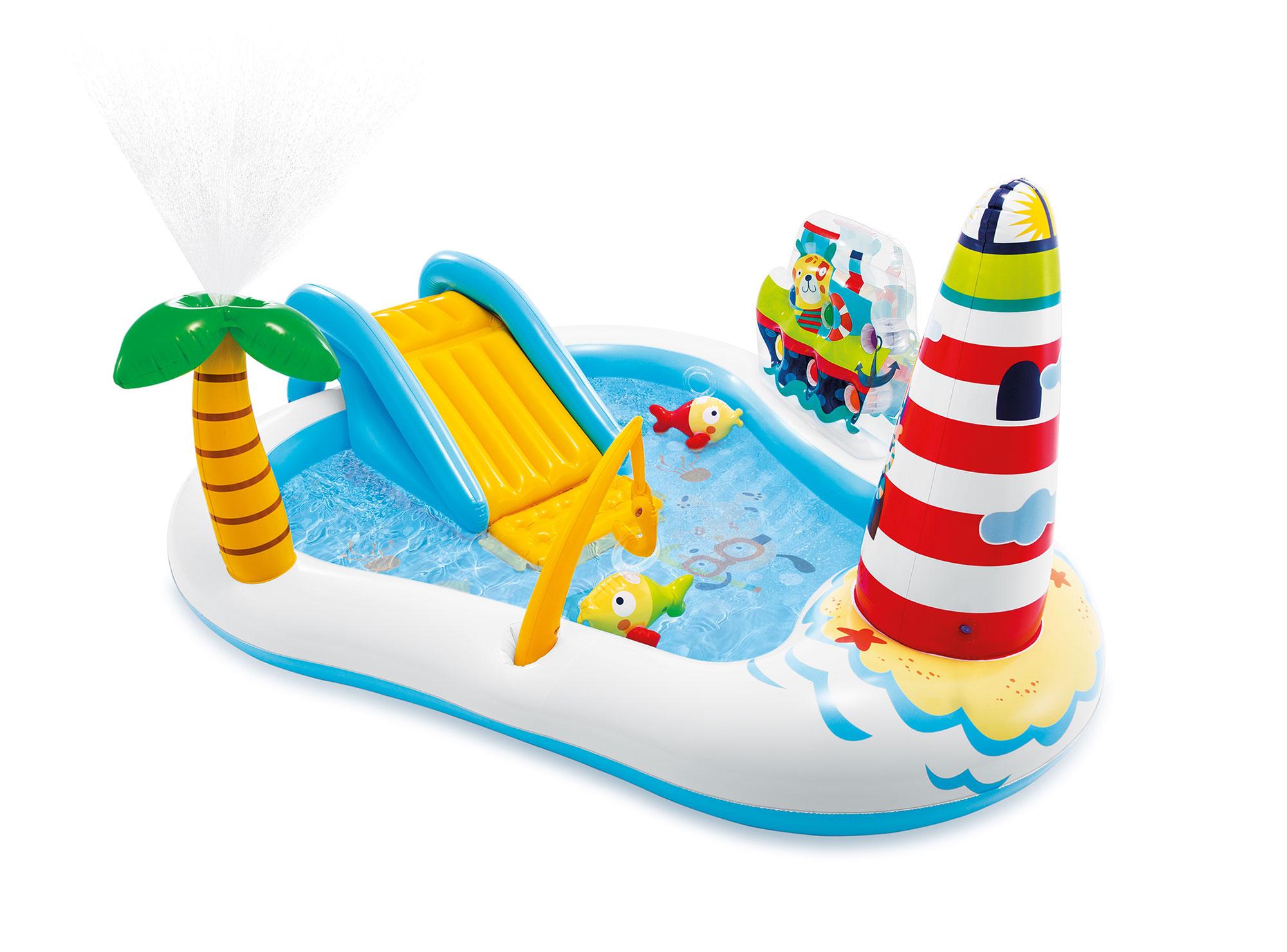 Centro de juegos acuático 218 cm Fishing fun Intex-0