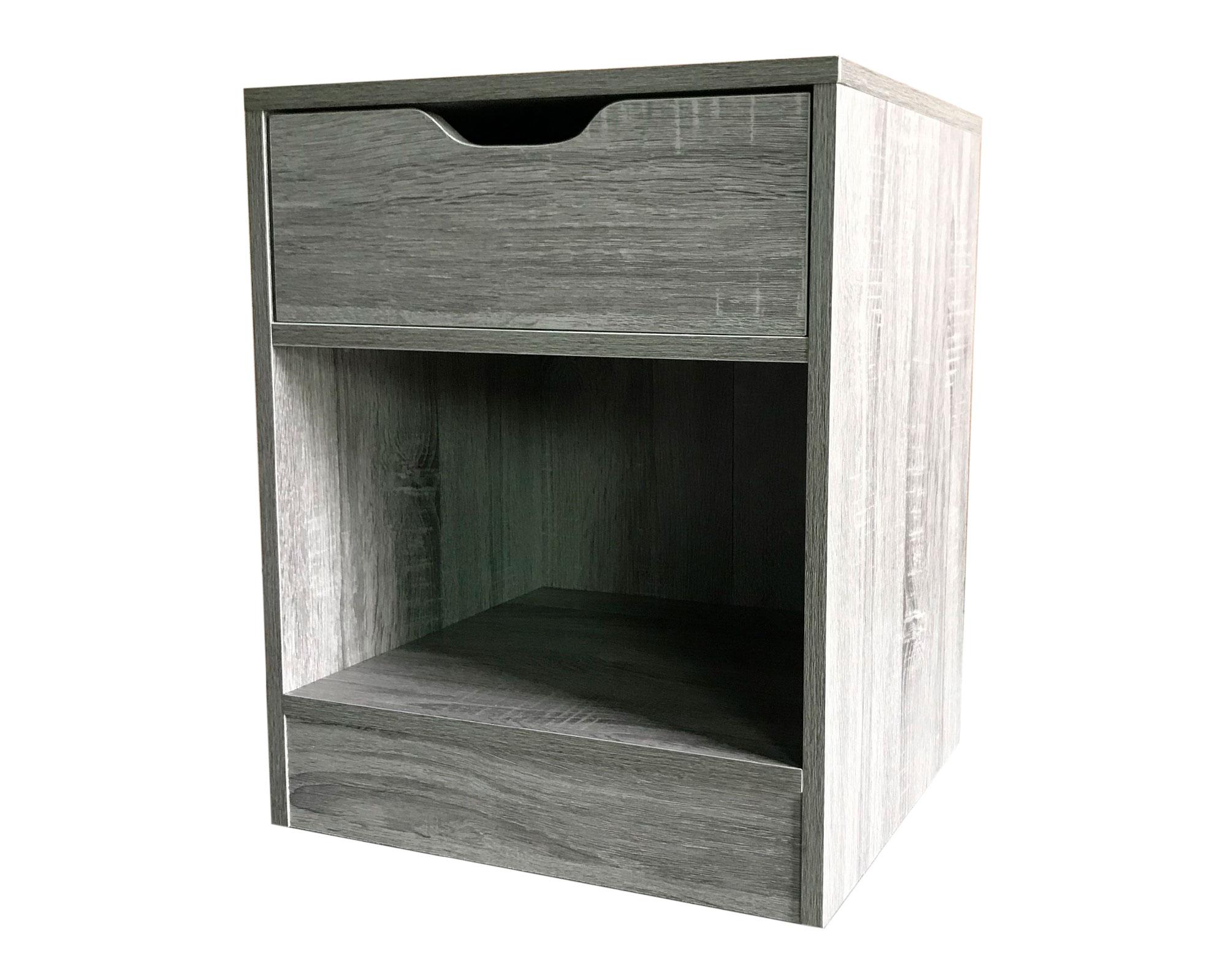 Velador 1 cajón ceniza M+Design-0