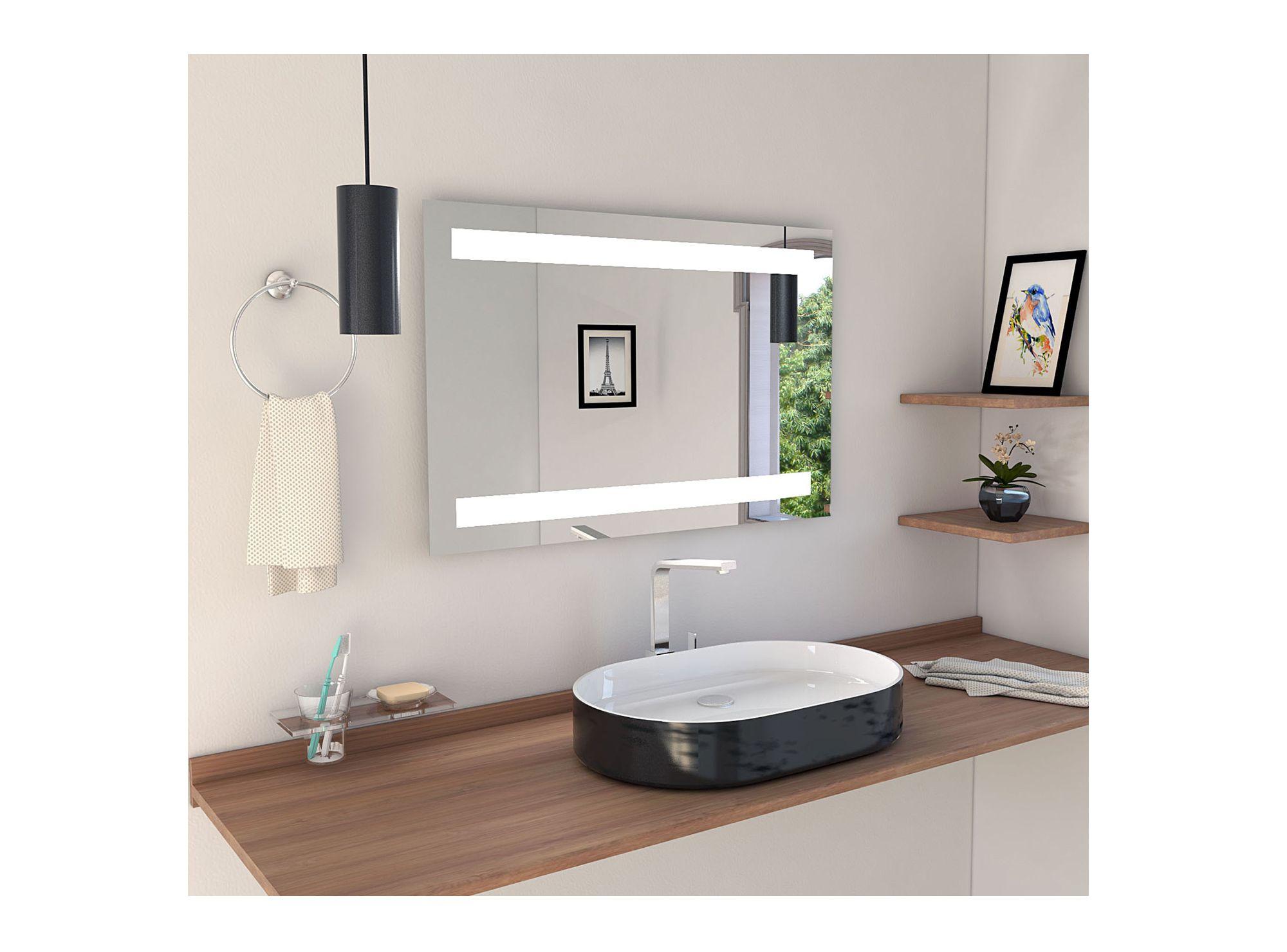 Espejo 60x90 cm Udine franjas TuHome-3