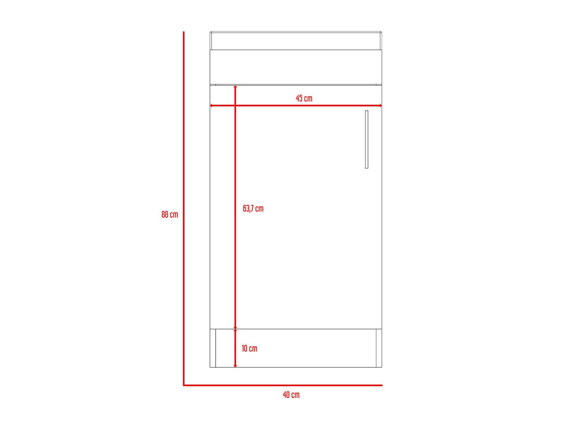 Mueble vanitorio 1 puerta Madrid miel TuHome-6