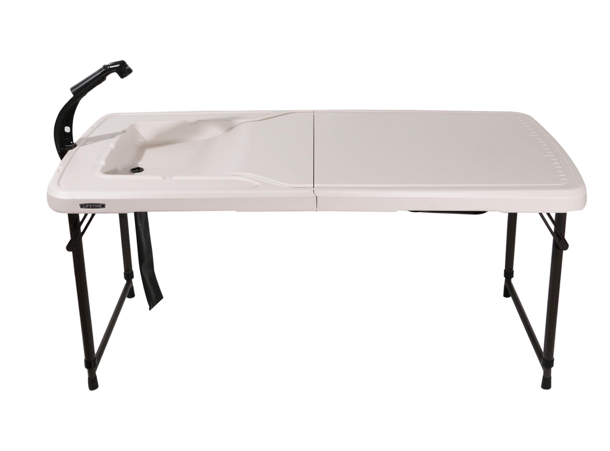 Mesa camping con lavadero Lifetime-0