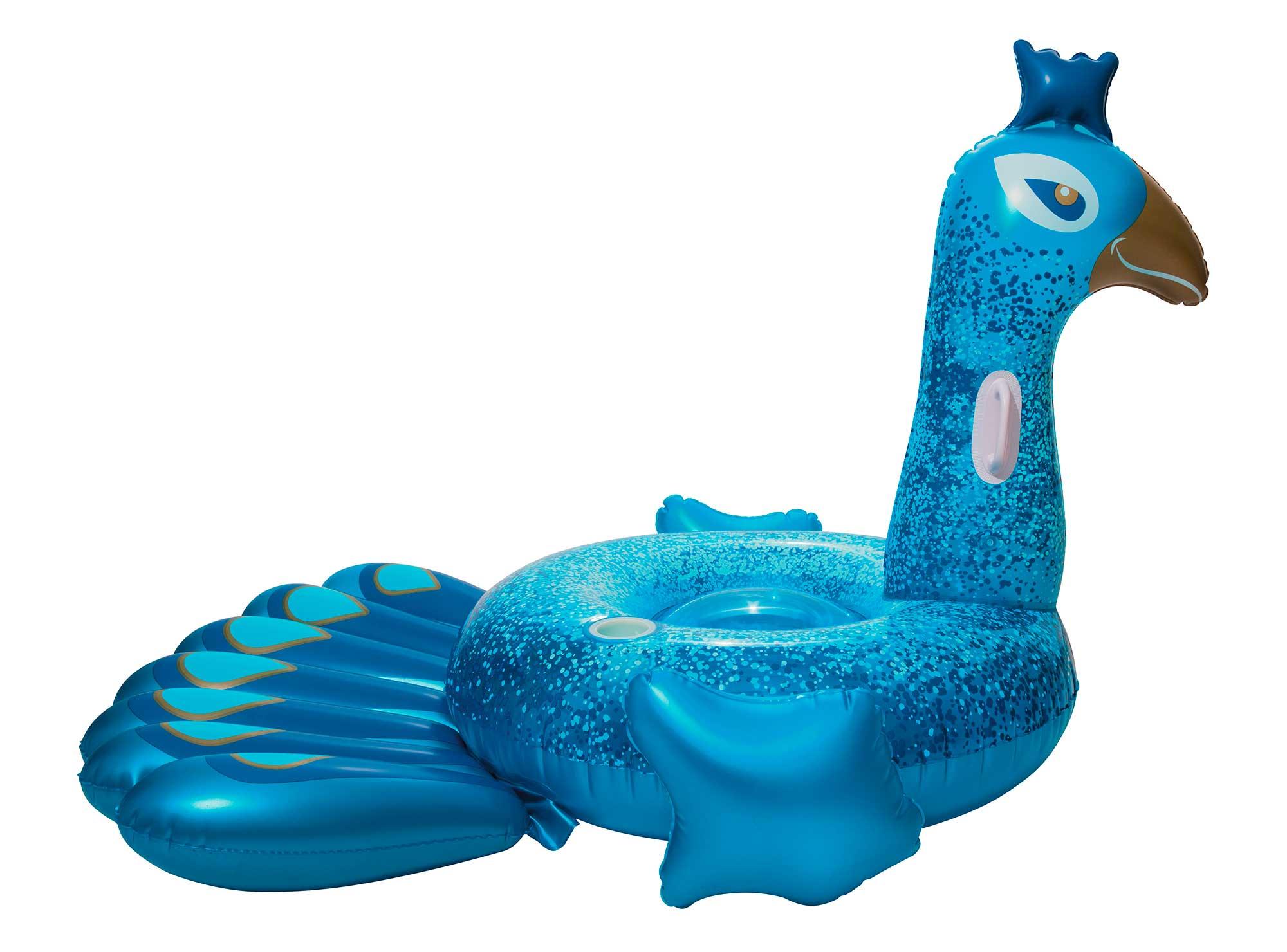 Flotador isla Pretty peacock Bestway-2
