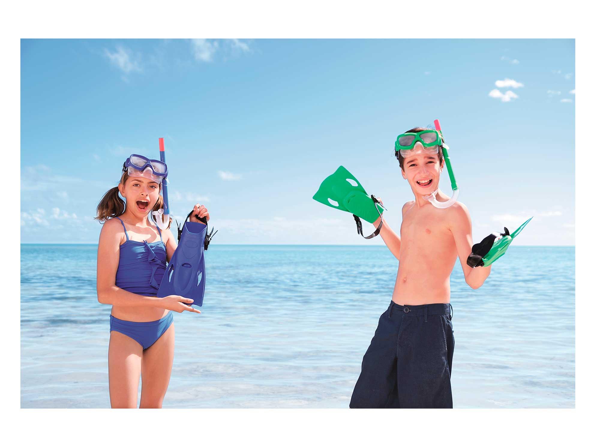 Máscara buceo Essential freestyle Bestway-6