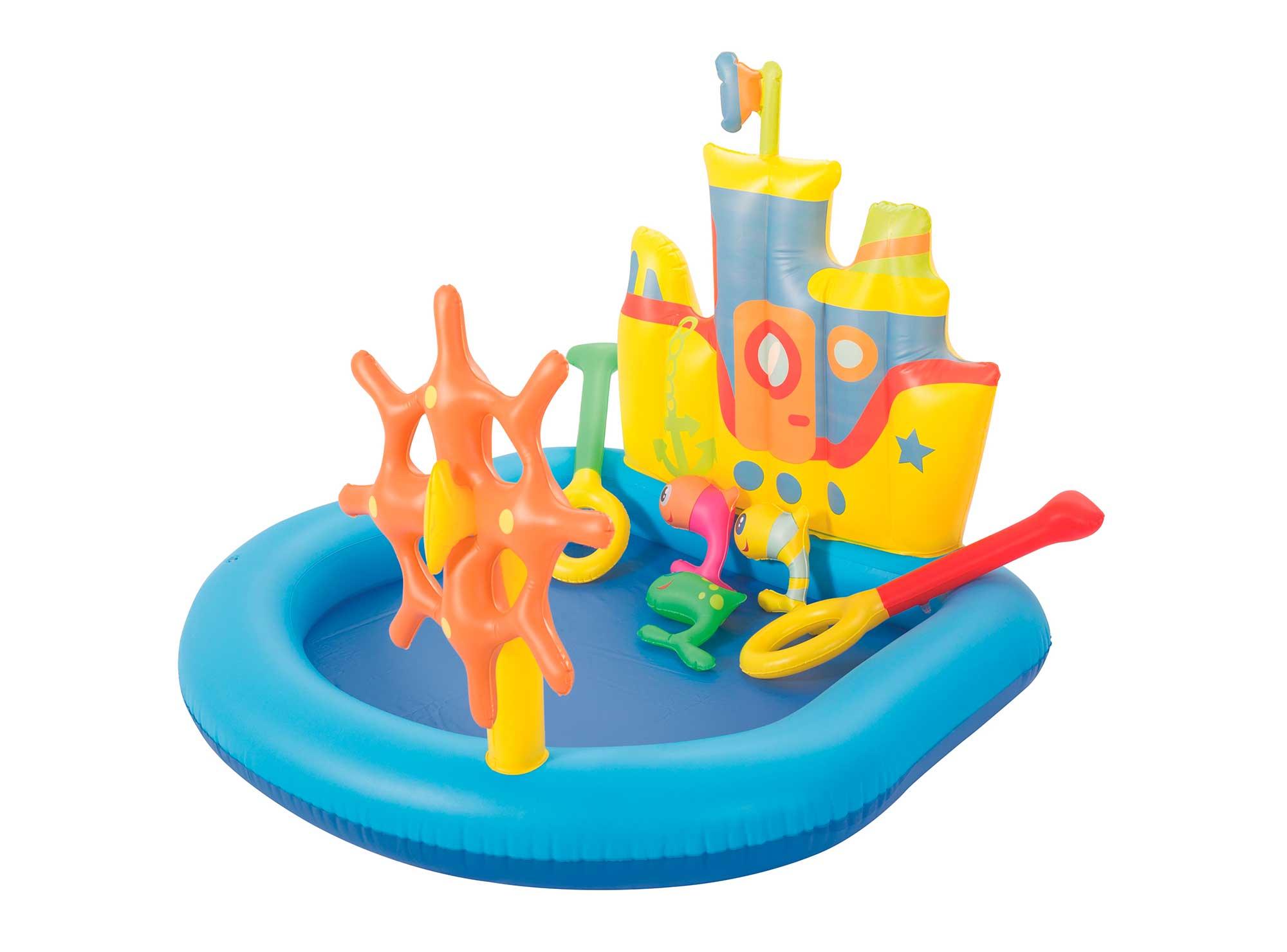 Piscina inflable 1,40 m 84 litros barco Bestway-1