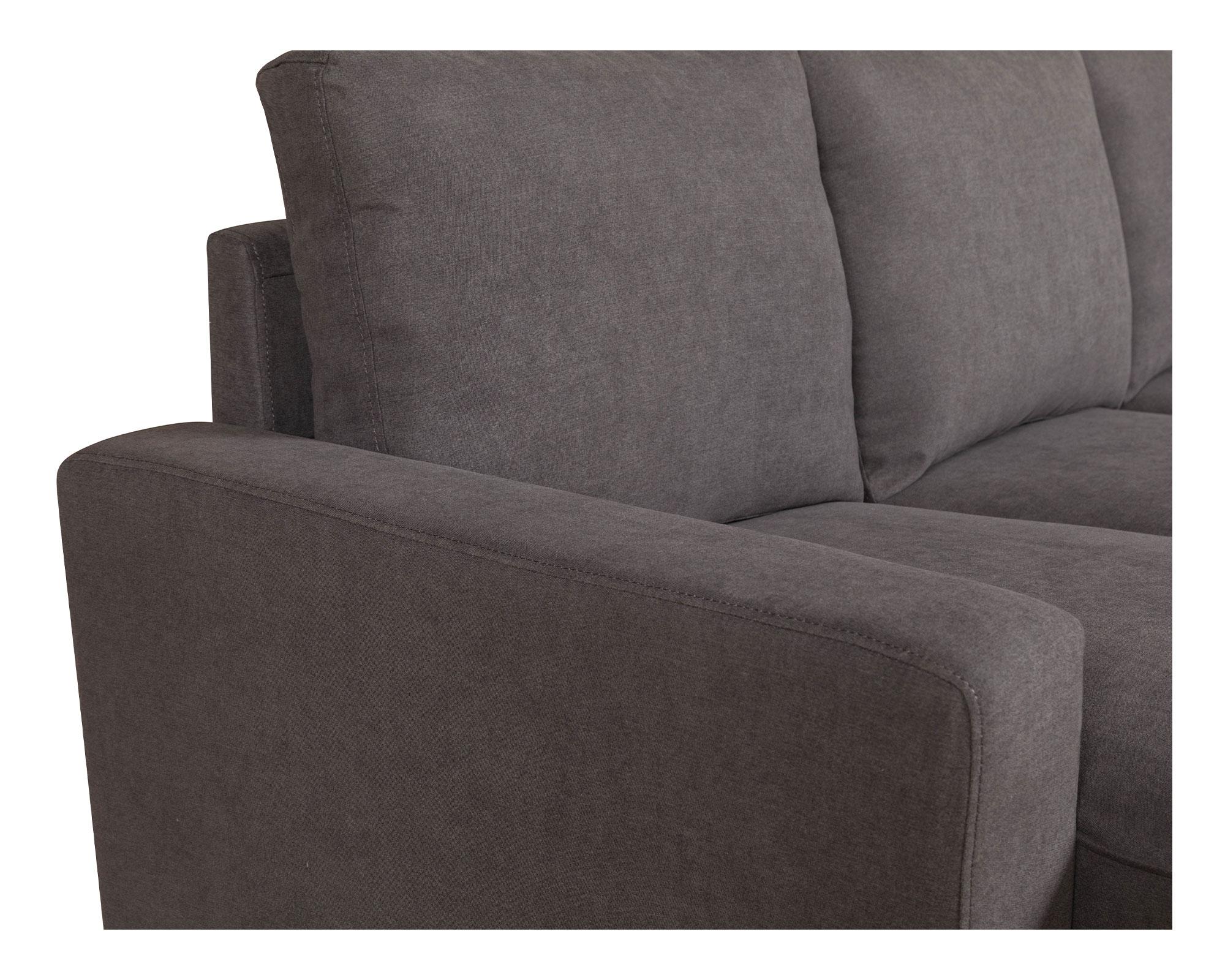 Sofá seccional gris oscuro M+Design-2