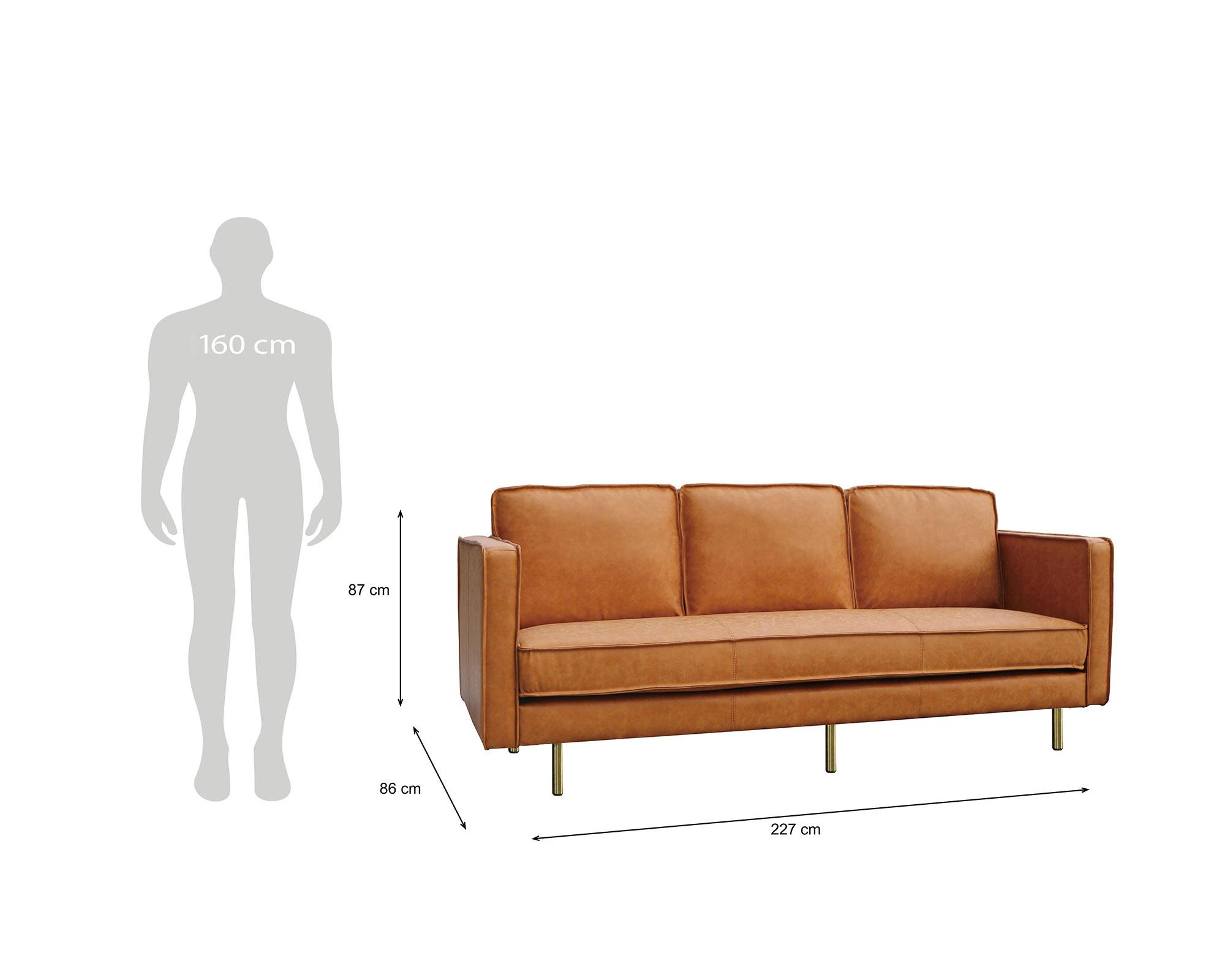 Sofá 3 cuerpos Koz camel M+Design-6