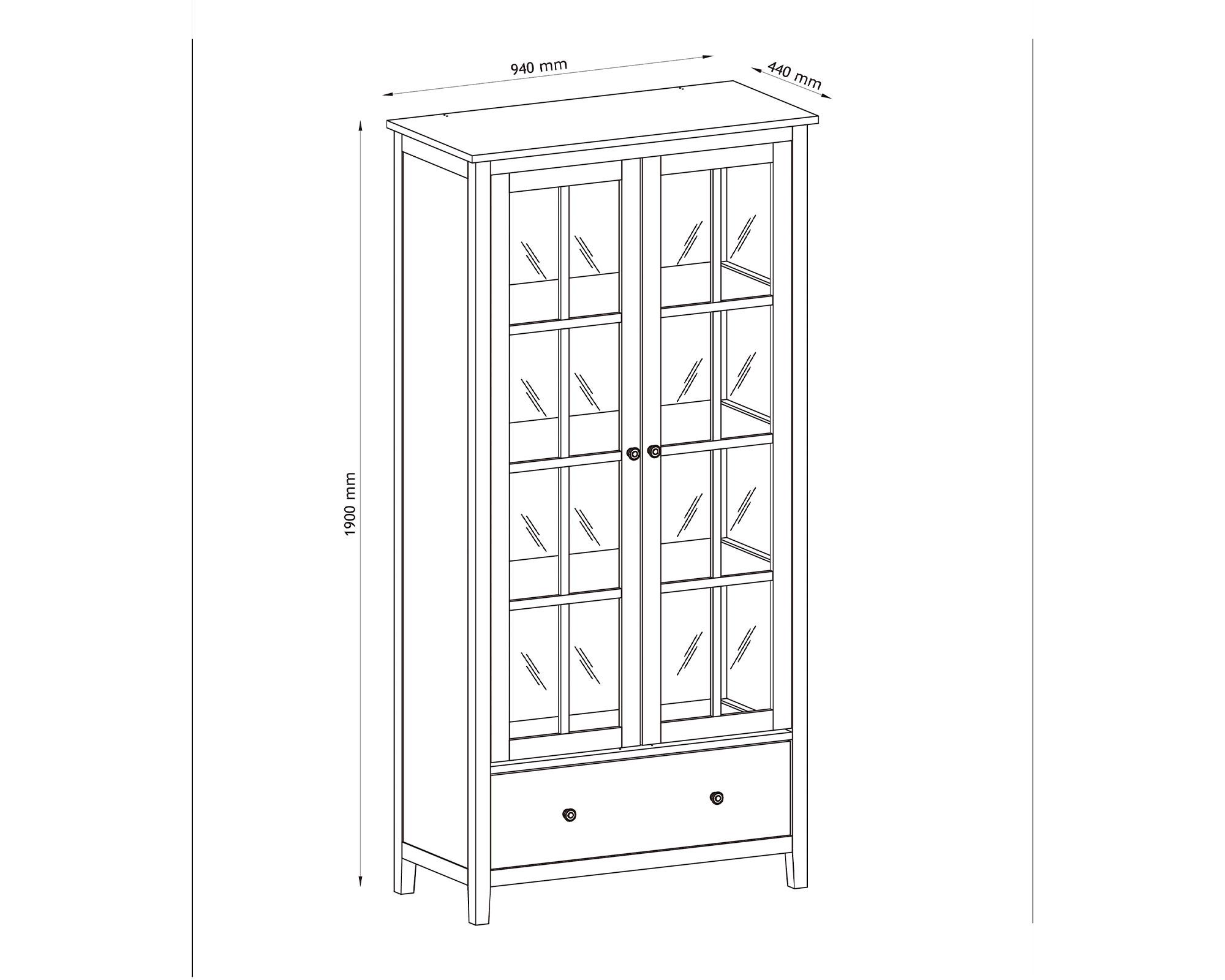 Vitrina Benedikt blanco M+Design-3