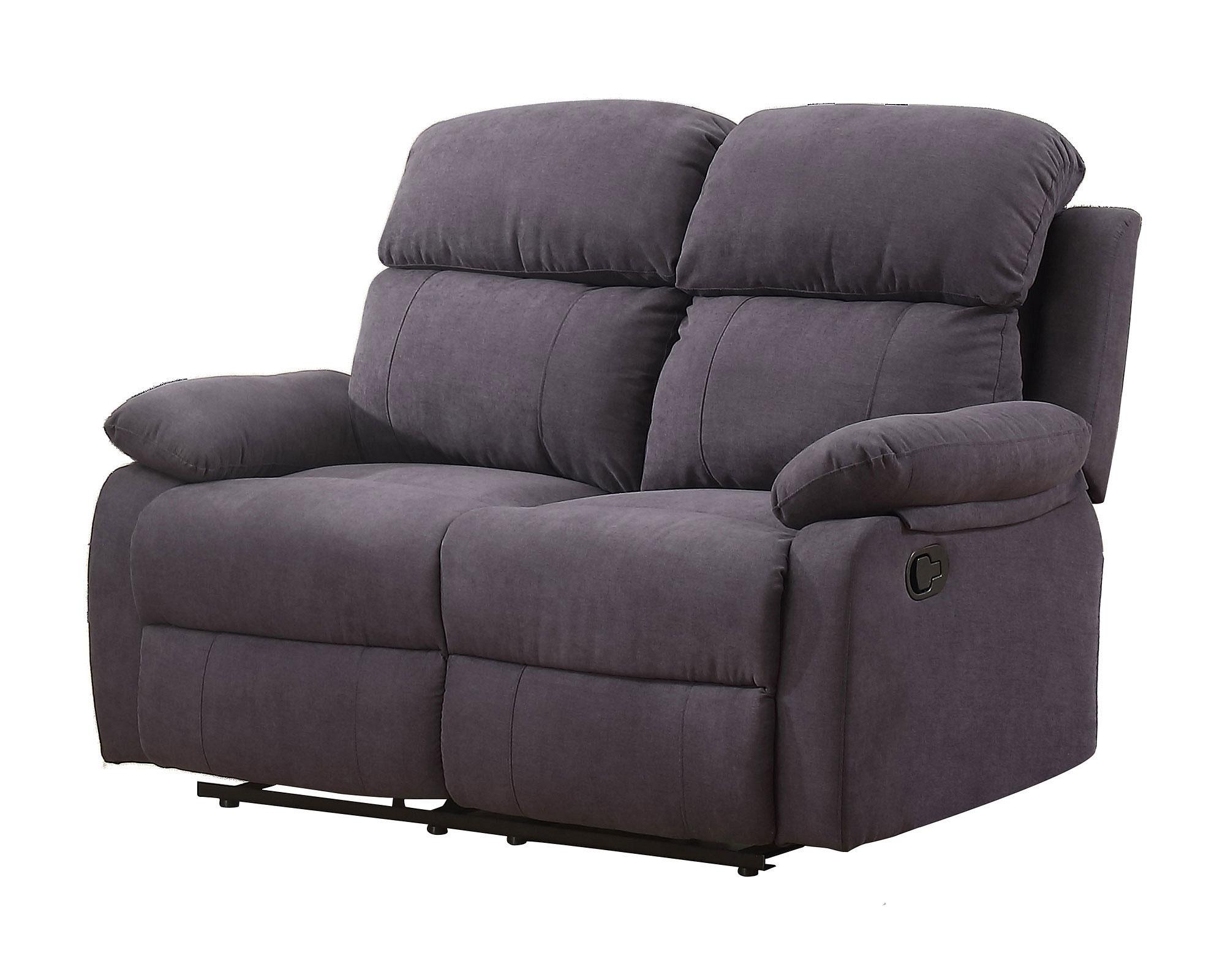 Sofá reclinable 2 cuerpos Albert gris M+Design-1