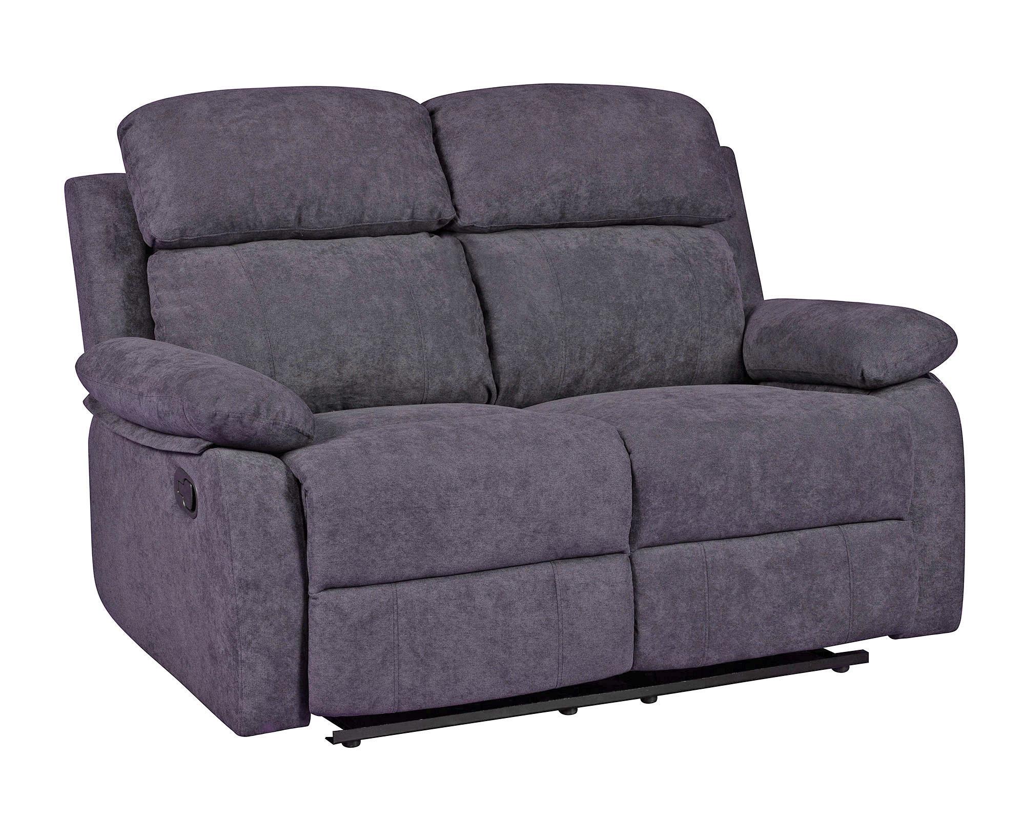 Sofá reclinable 2 cuerpos Albert gris M+Design-2