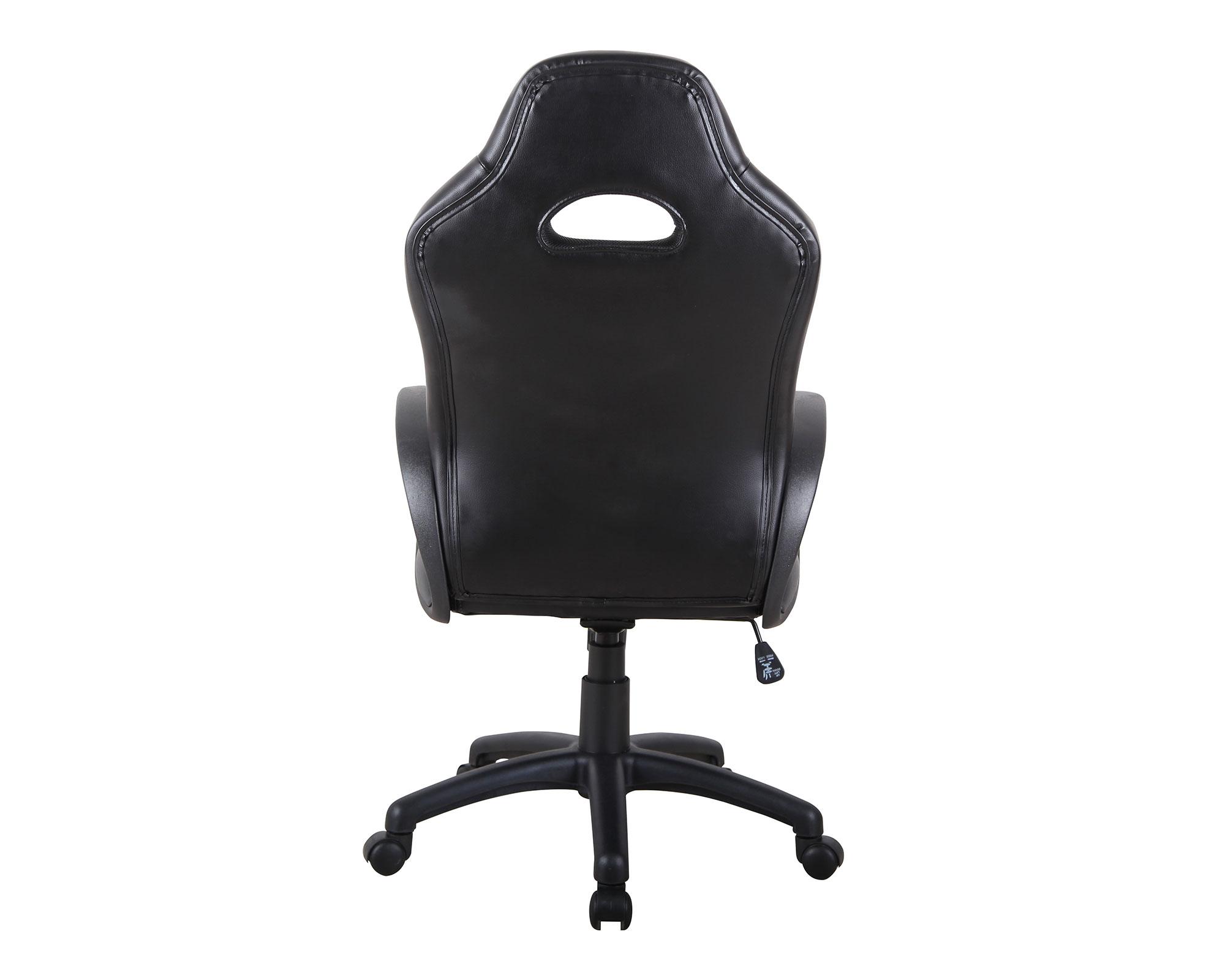 Silla de escritorio ejecutiva Gamer 0246 negro/gris M+Design-2