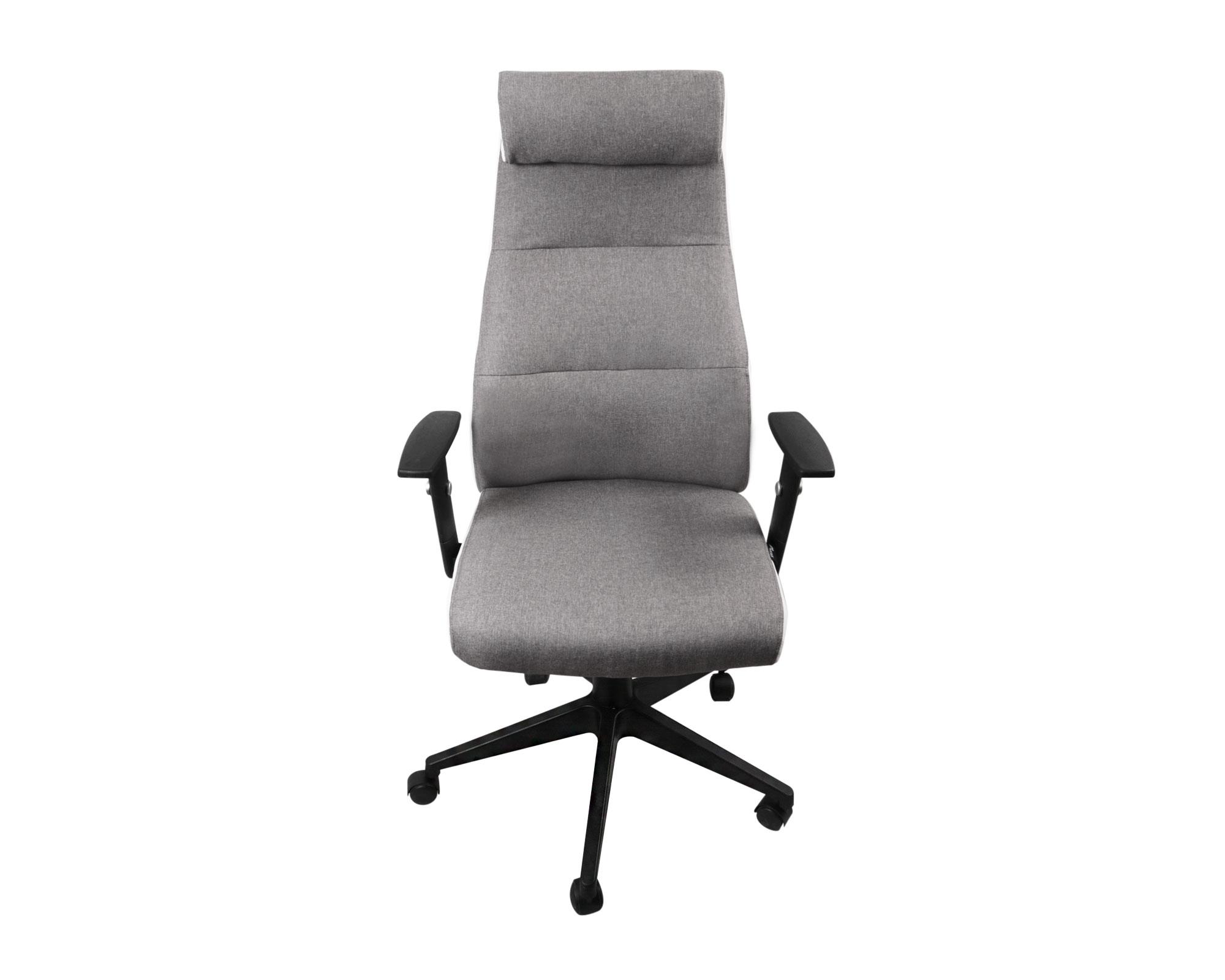 Silla de escritorio ejecutiva gris M+Design-0