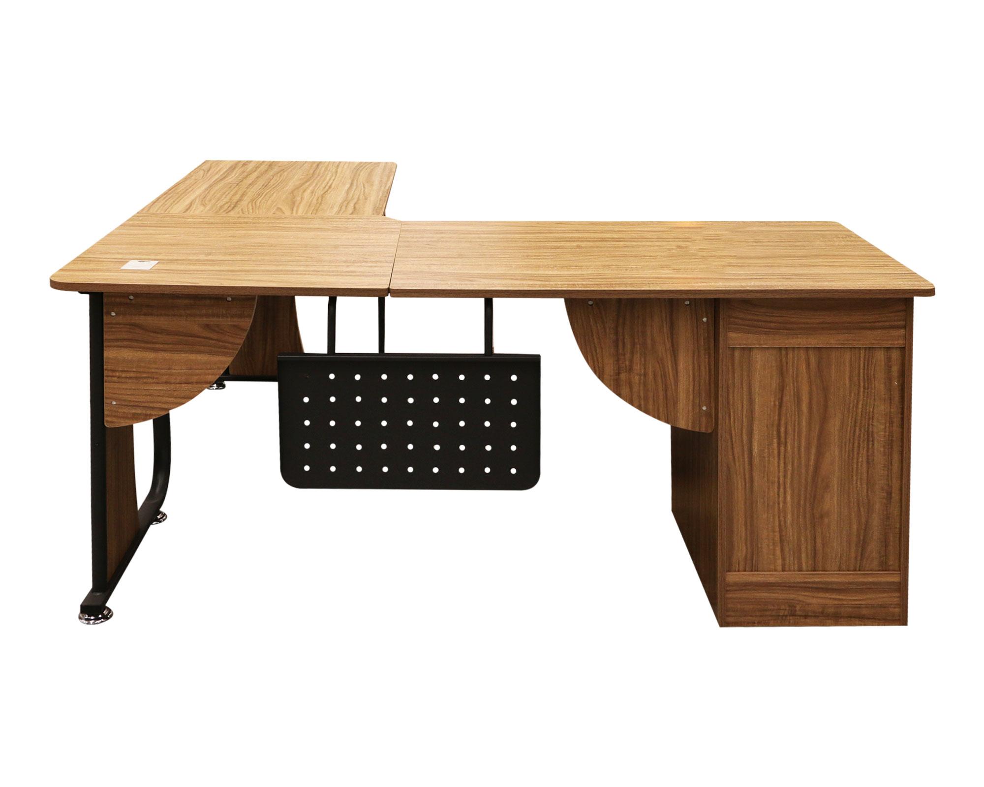 Escritorio esquinero 3 cajones natural M+Design-2